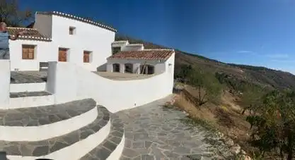 Vista exterior de Finca rústica en venda en Lecrín amb Aire condicionat i Calefacció