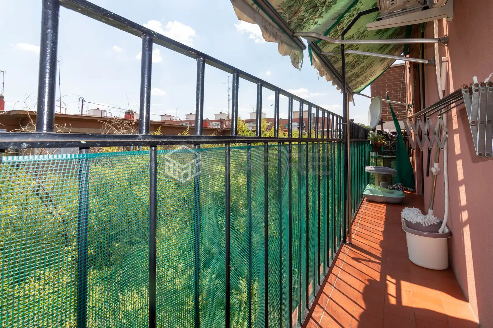 Terrace of Flat for sale in Madrid  with Heating, Parquet flooring and Terrace
