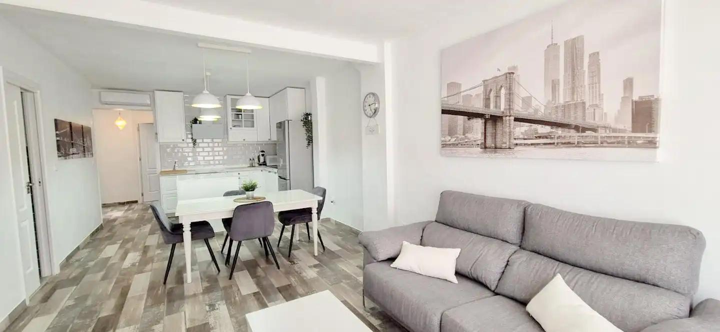 Living room of Ground floor for share in Elche / Elx  with Air Conditioner and Furnished