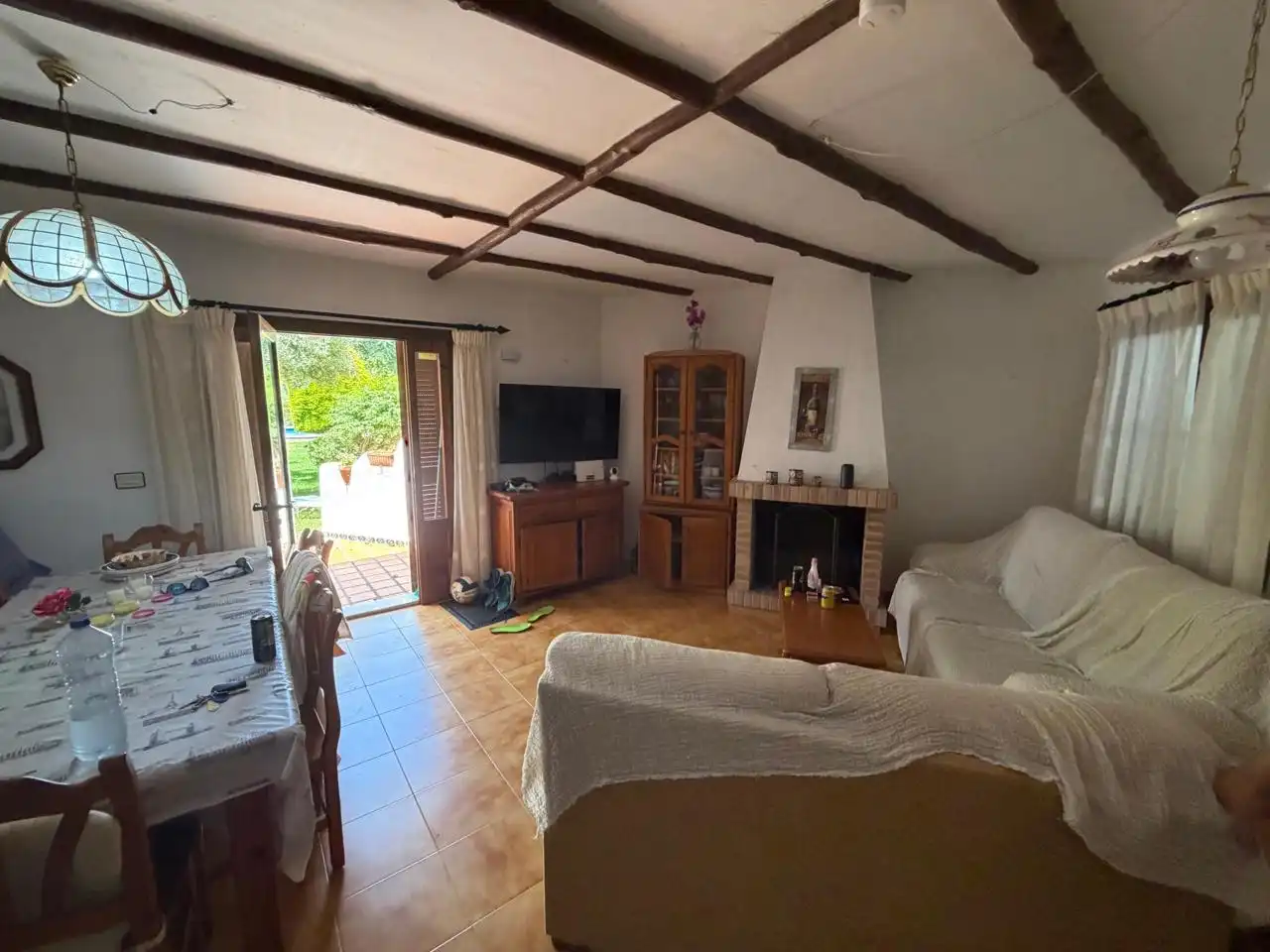 Sala d'estar de Dúplex en venda en La Manga del Mar Menor amb Aire condicionat, Calefacció i Jardí privat