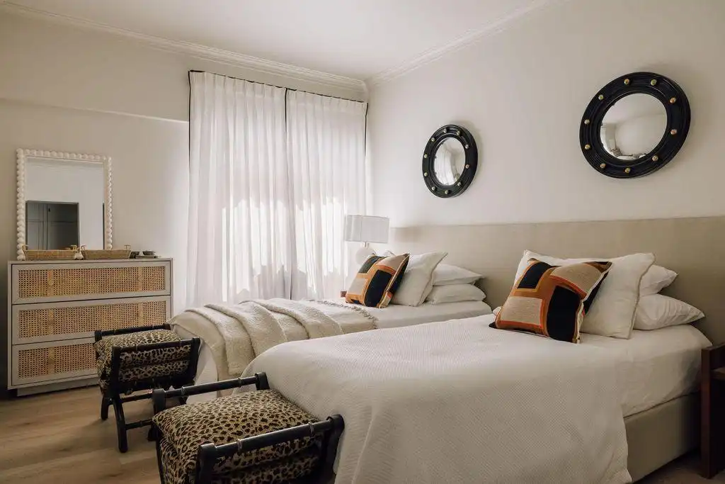 Schlafzimmer von Wohnung zum Verkauf in Madrid mit Klimaanlage, Terrasse und Möbliert