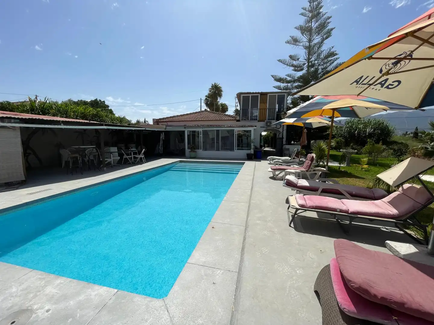 Swimming pool of Houses for sale in Alhaurín El Grande  with Air Conditioner, Private garden and Terrace