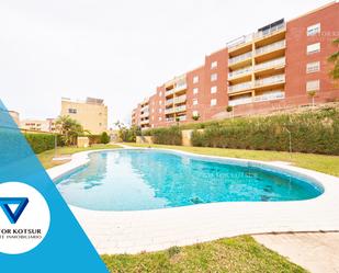 Swimming pool of Flat for sale in Roquetas de Mar  with Terrace, Furnished and Oven