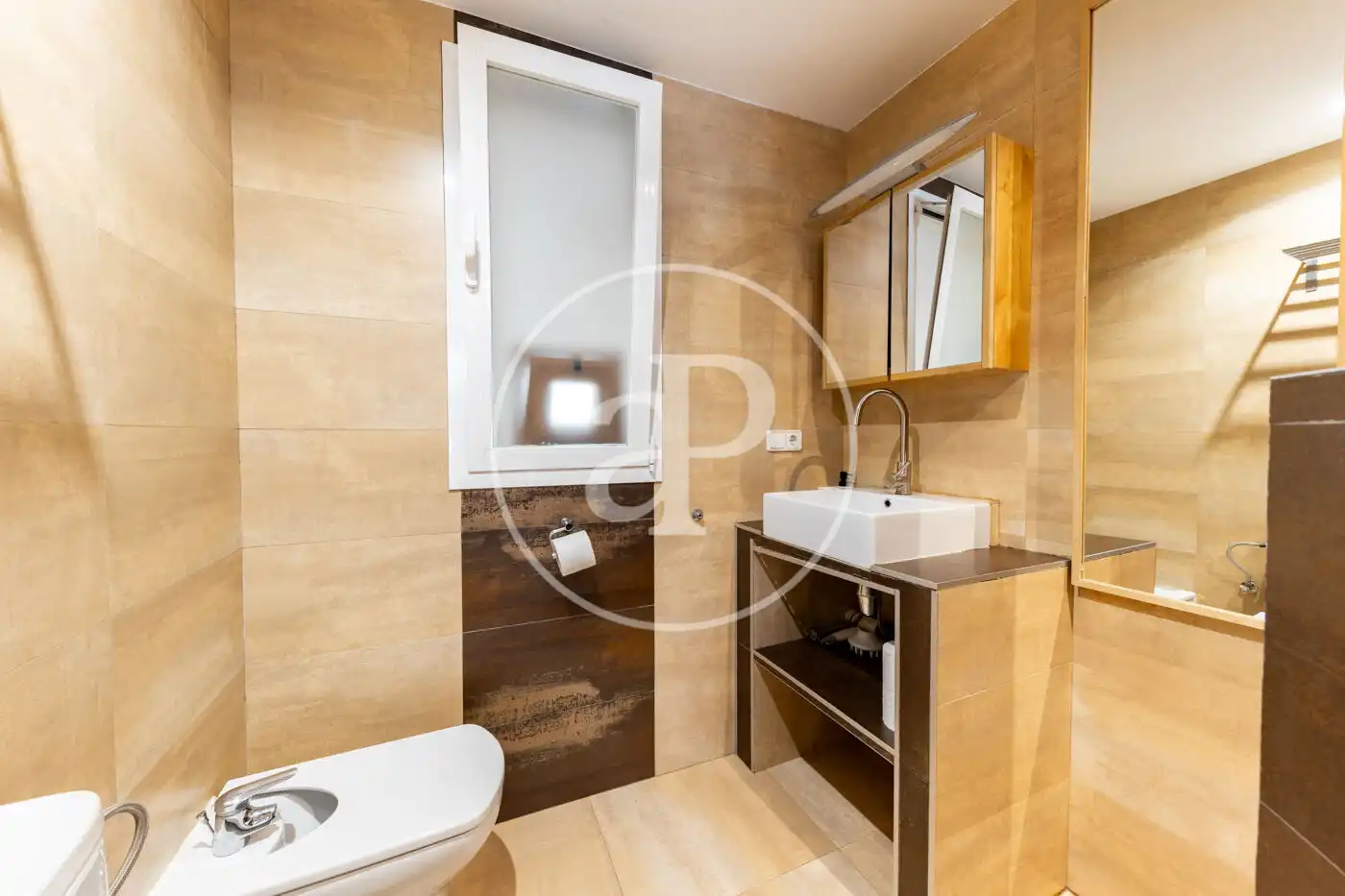 Badezimmer von Wohnung zur Miete in  Palma de Mallorca mit Klimaanlage, Heizung und Terrasse