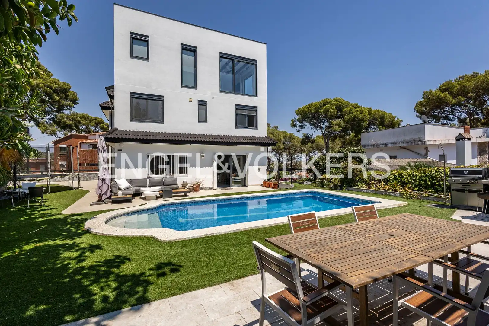 Exterior view of Houses for sale in Castelldefels  with Air Conditioner, Heating and Swimming Pool