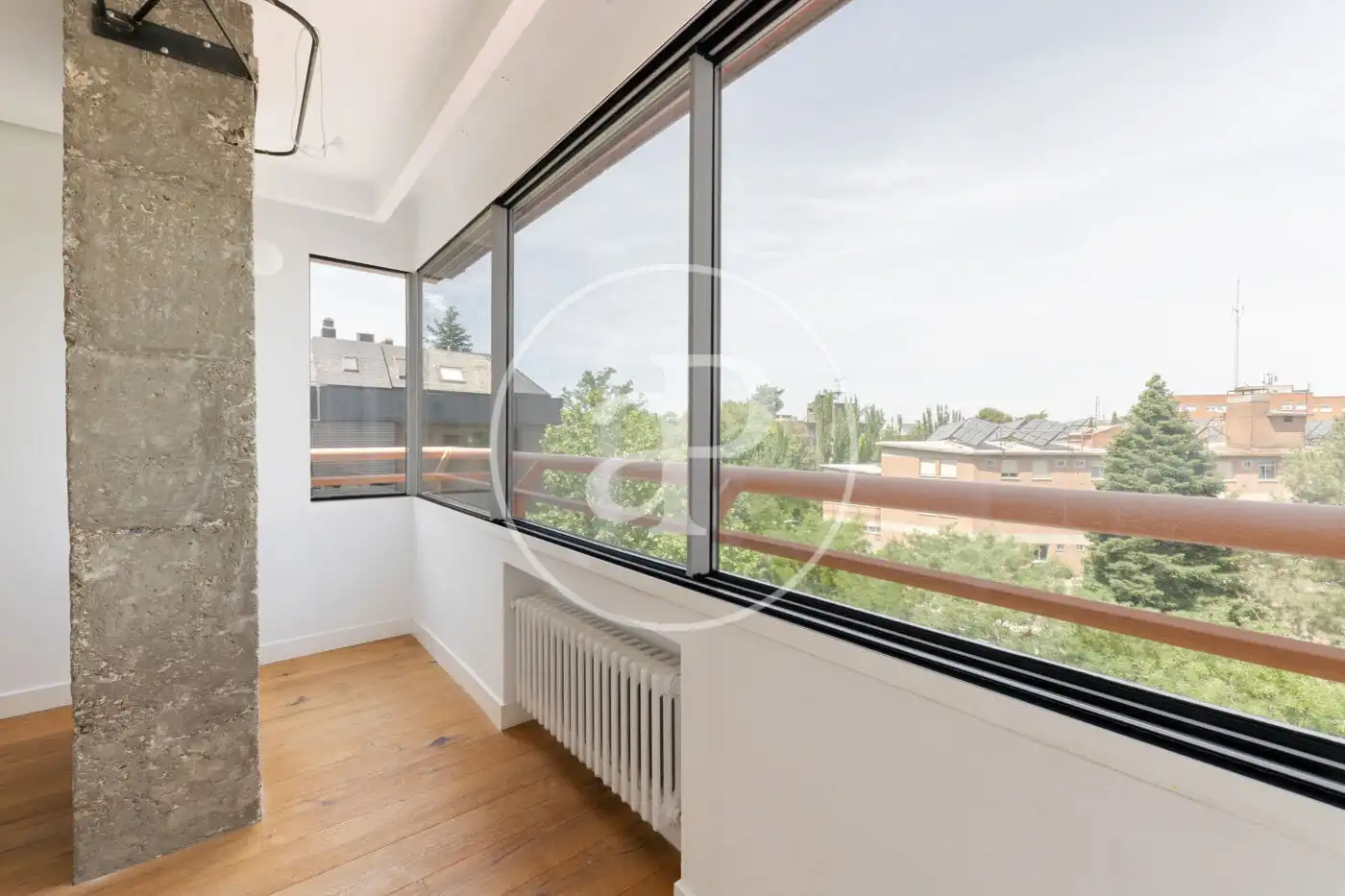 Terraza de Piso en venta en Madrid con Aire acondicionado, Calefacción y Jardín privado