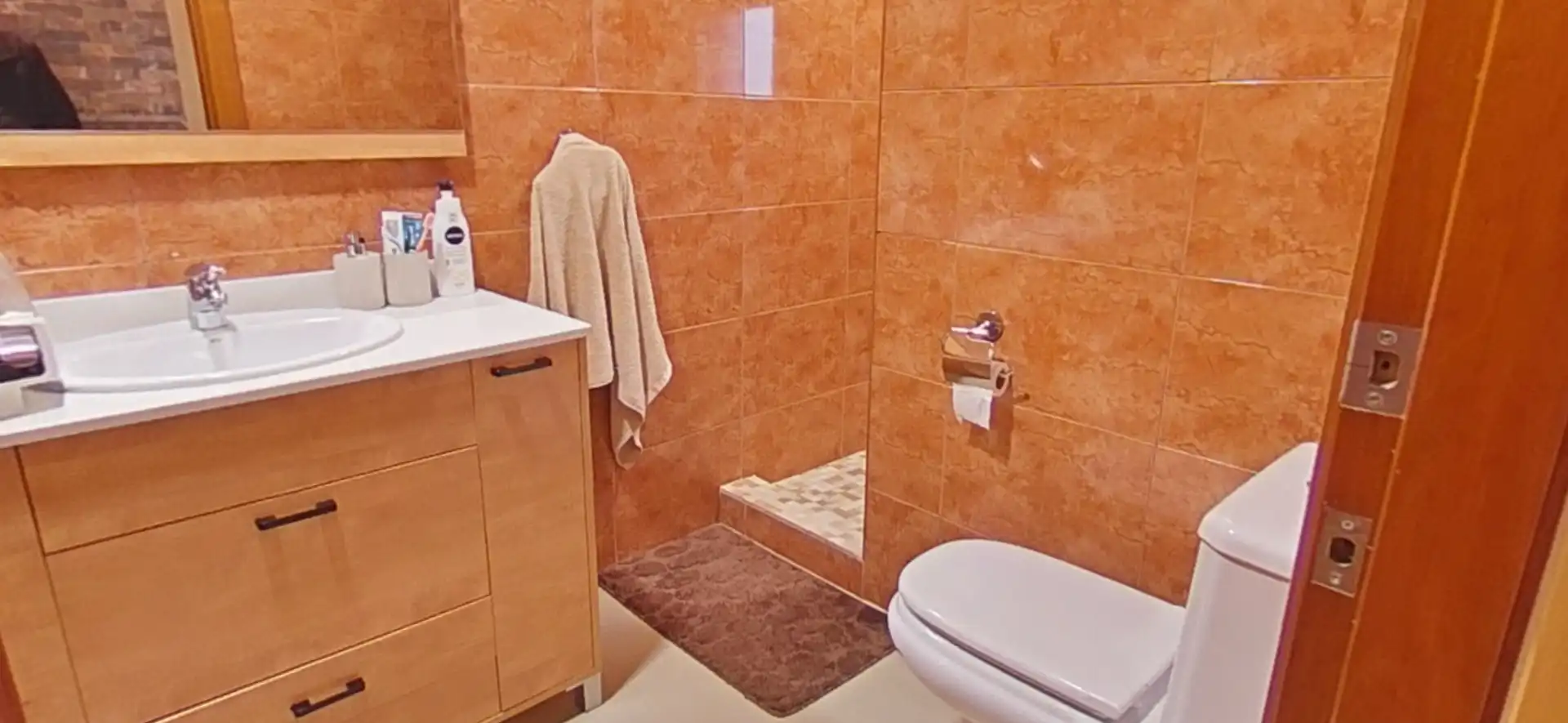 Baño de Casa o chalet en venta en Sant Esteve Sesrovires con Aire acondicionado, Calefacción y Jardín privado