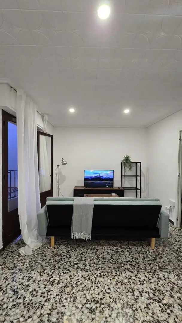 Living room of Flat for share in Elche / Elx  with Heating, Terrace and Furnished