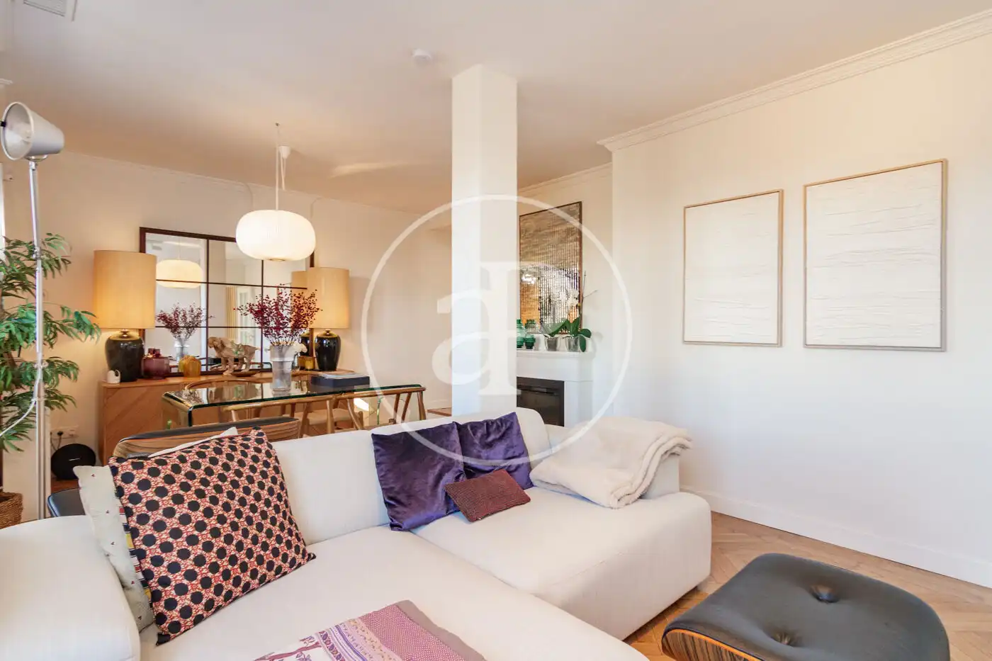 Living room of Flat for sale in Madrid  with Air Conditioner, Heating and Terrace