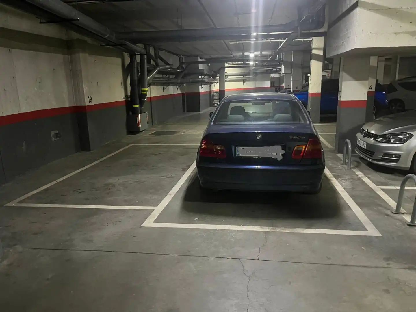 Parking of Flat for sale in  Madrid Capital  with Balcony