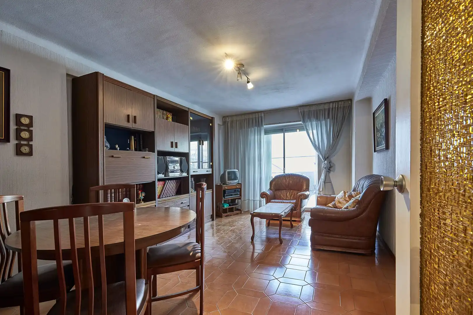 Sala de estar de Piso en venta en Barcelona con Aire acondicionado, Calefacción y Amueblado