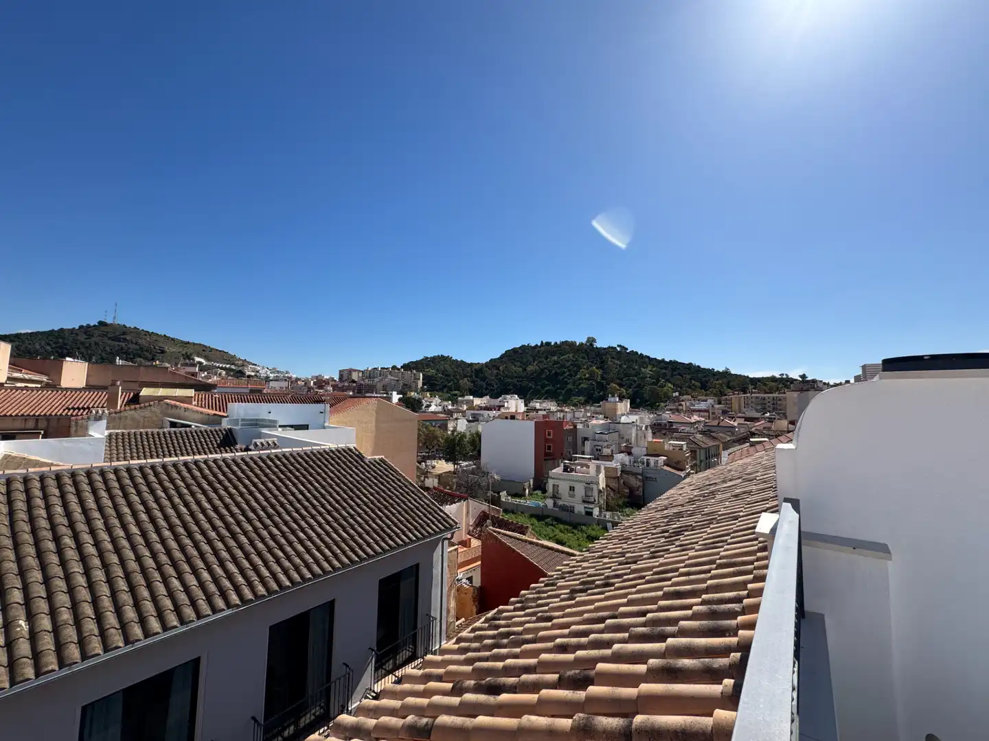 Vista exterior de Ático en venta en Málaga con Aire acondicionado, Terraza y Amueblado