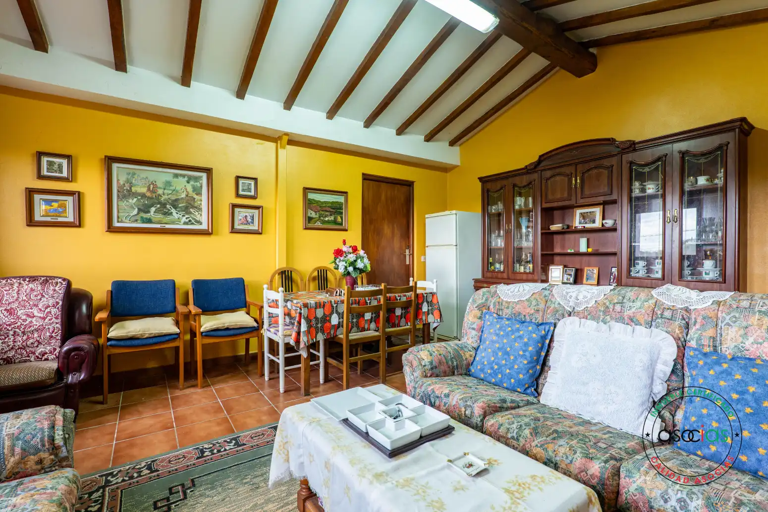Sala de estar de Casa o chalet en venta en Grado con Calefacción
