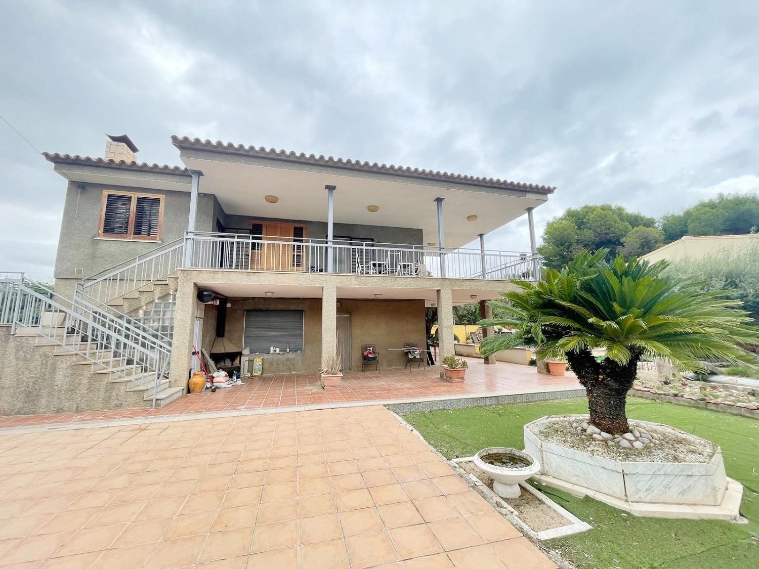 Exterior view of House or chalet for sale in Benicasim / Benicàssim  with Private garden, Terrace and Swimming Pool