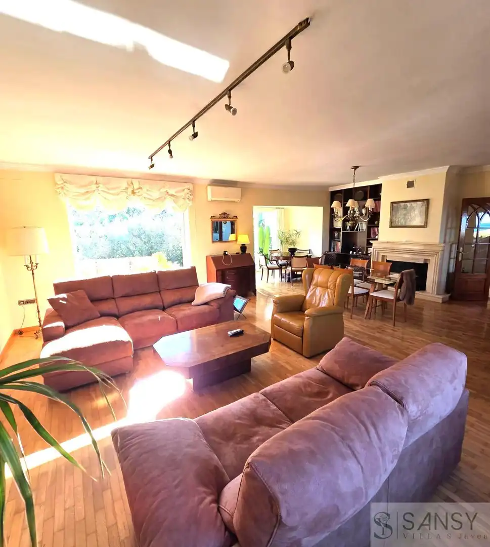 Living room of Houses for sale in Jávea / Xàbia  with Air Conditioner, Heating and Storage room