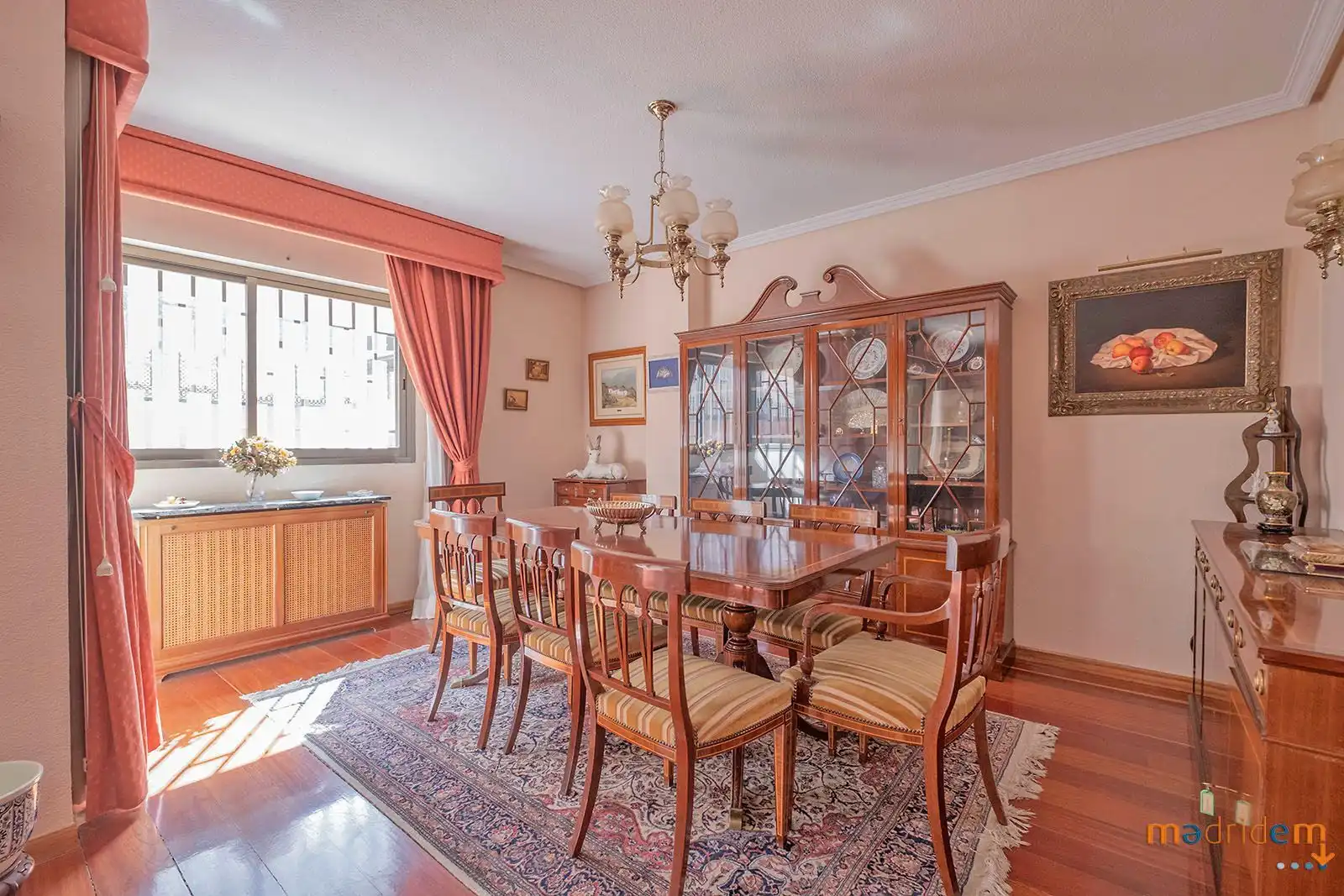 Dining room of Apartments for sale in Madrid  with Air Conditioner, Heating and Private garden