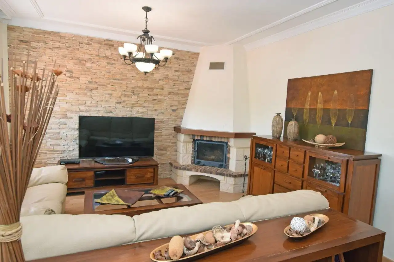 Sala de estar de Casa o chalet en venta en San Miguel de Abona con Aire acondicionado, Jardín privado y Terraza