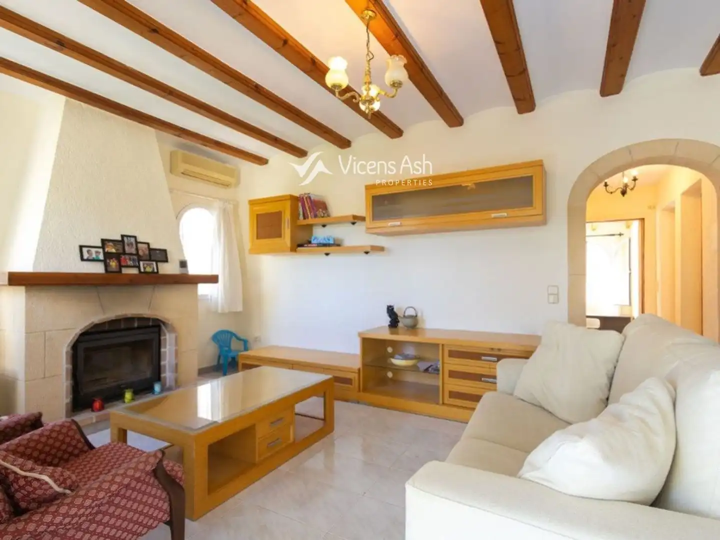 Living room of Houses for sale in Jávea / Xàbia  with Air Conditioner, Heating and Terrace