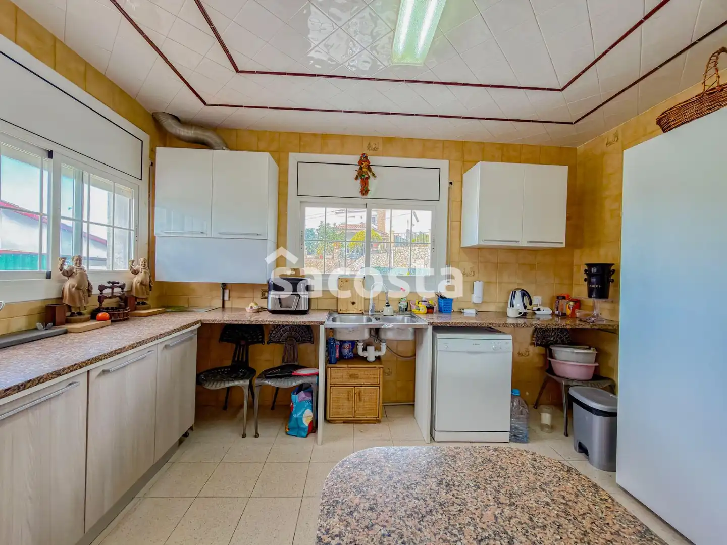 Cocina de Casa o chalet en venta en Lloret de Mar con Calefacción, Jardín privado y Trastero