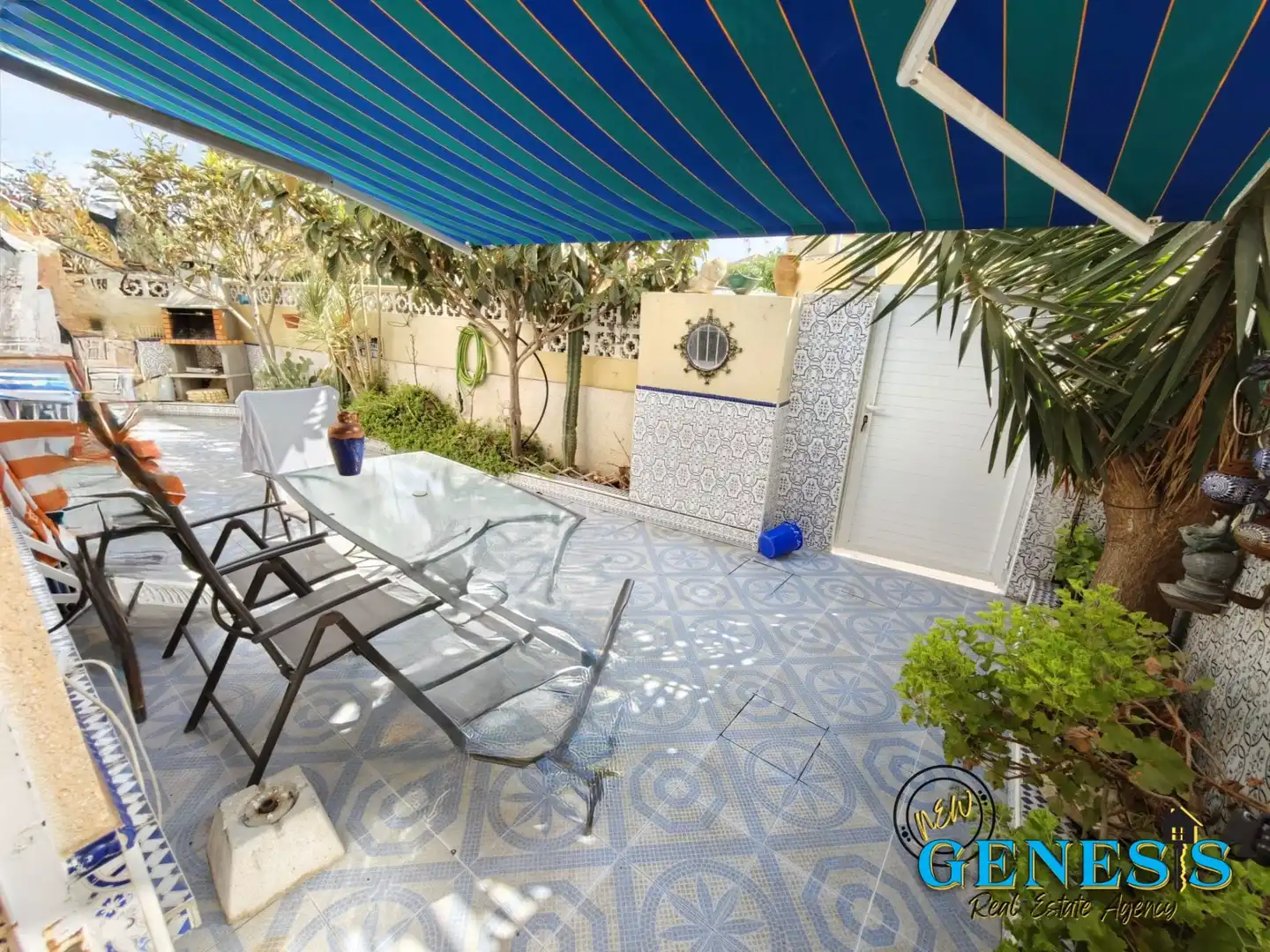 Terrassa de Casa adosada en venda en Torrevieja amb Aire condicionat, Jardí privat i Terrassa