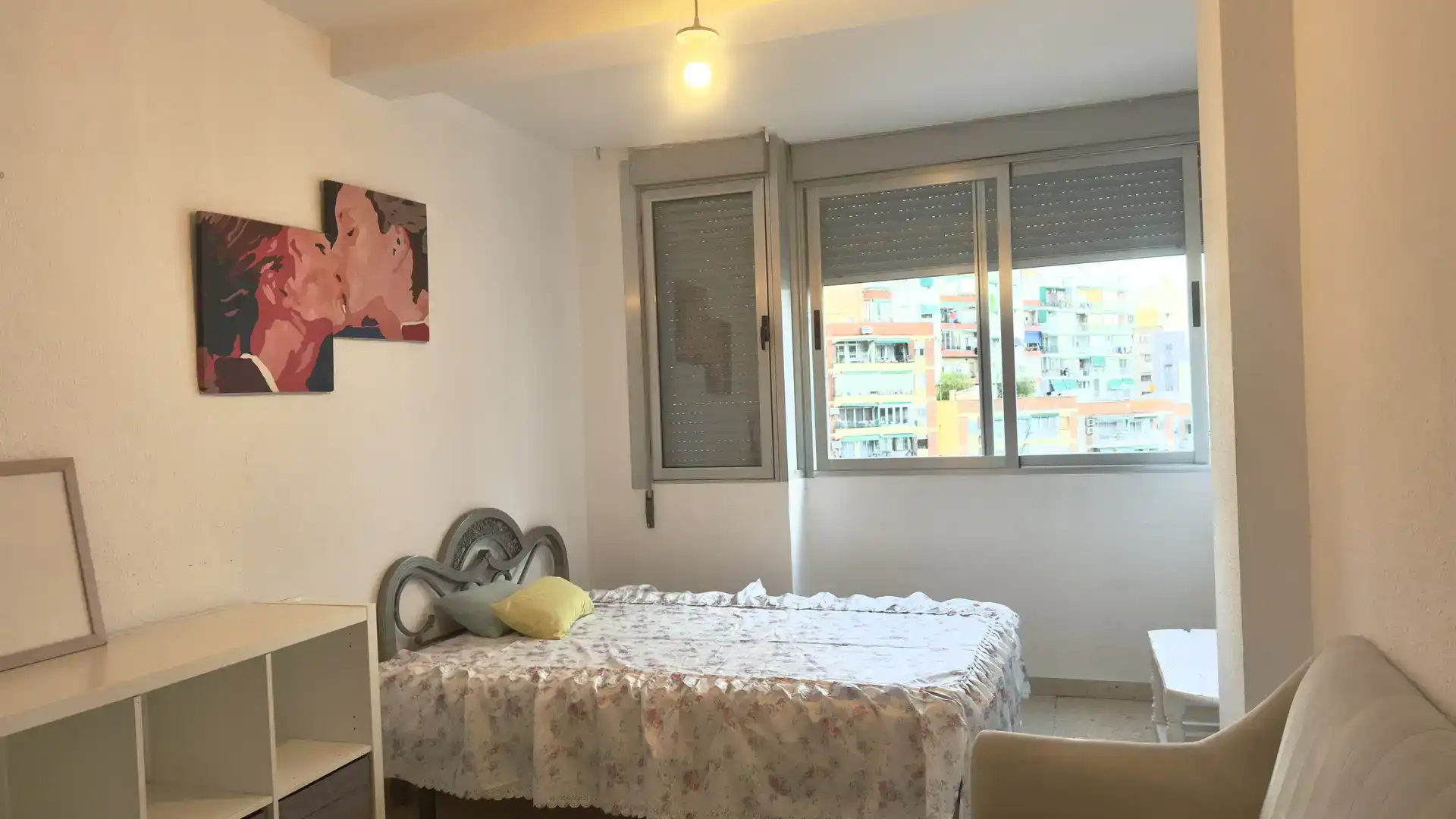 Schlafzimmer von Wohnung zum Verkauf in Benidorm mit Klimaanlage und Balkon