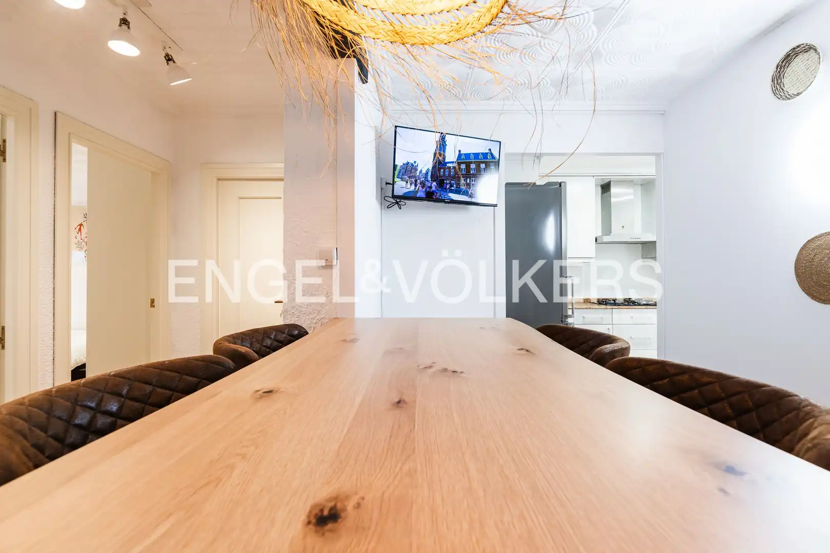 Comedor de Piso de alquiler en Valencia con Aire acondicionado, Calefacción y Parquet