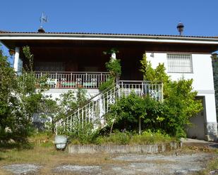Exterior view of House or chalet for sale in Merindad de Montija  with Heating, Private garden and Terrace