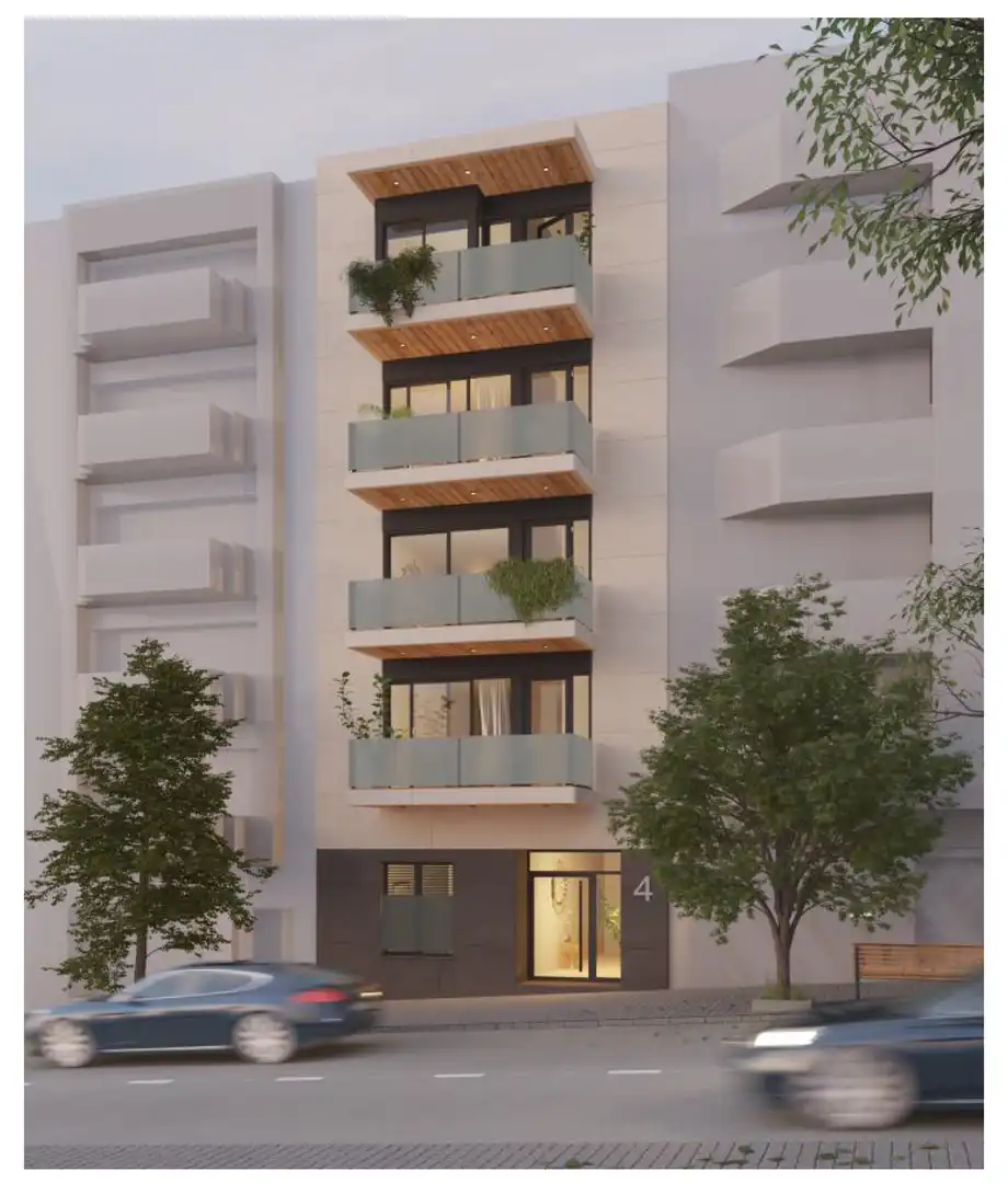 Vista exterior de Planta baja en venta en Esplugues de Llobregat con Aire acondicionado, Calefacción y Jardín privado