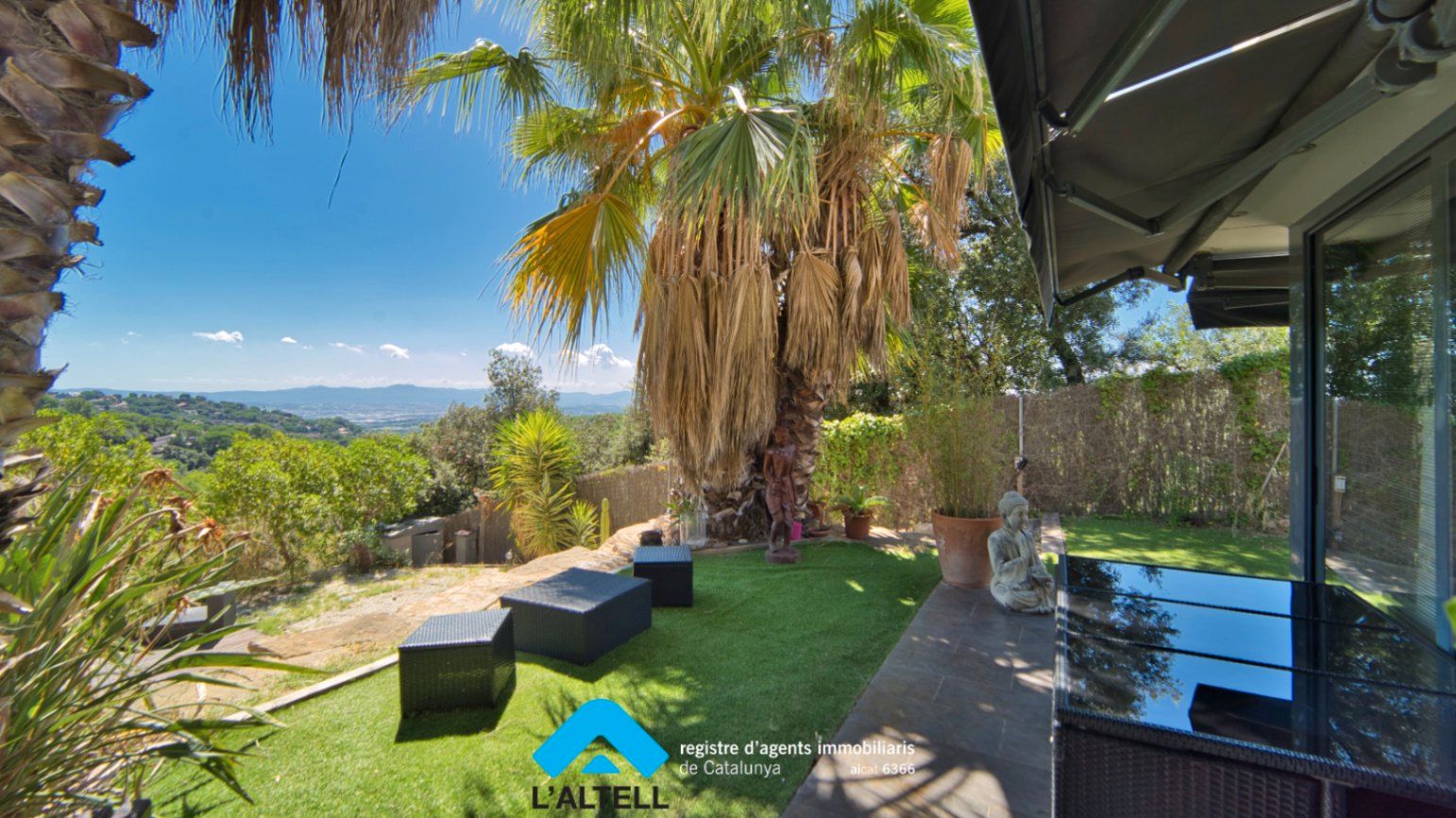 Jardín de Casa o chalet en venta en L'Ametlla del Vallès con Aire acondicionado, Calefacción y Jardín privado