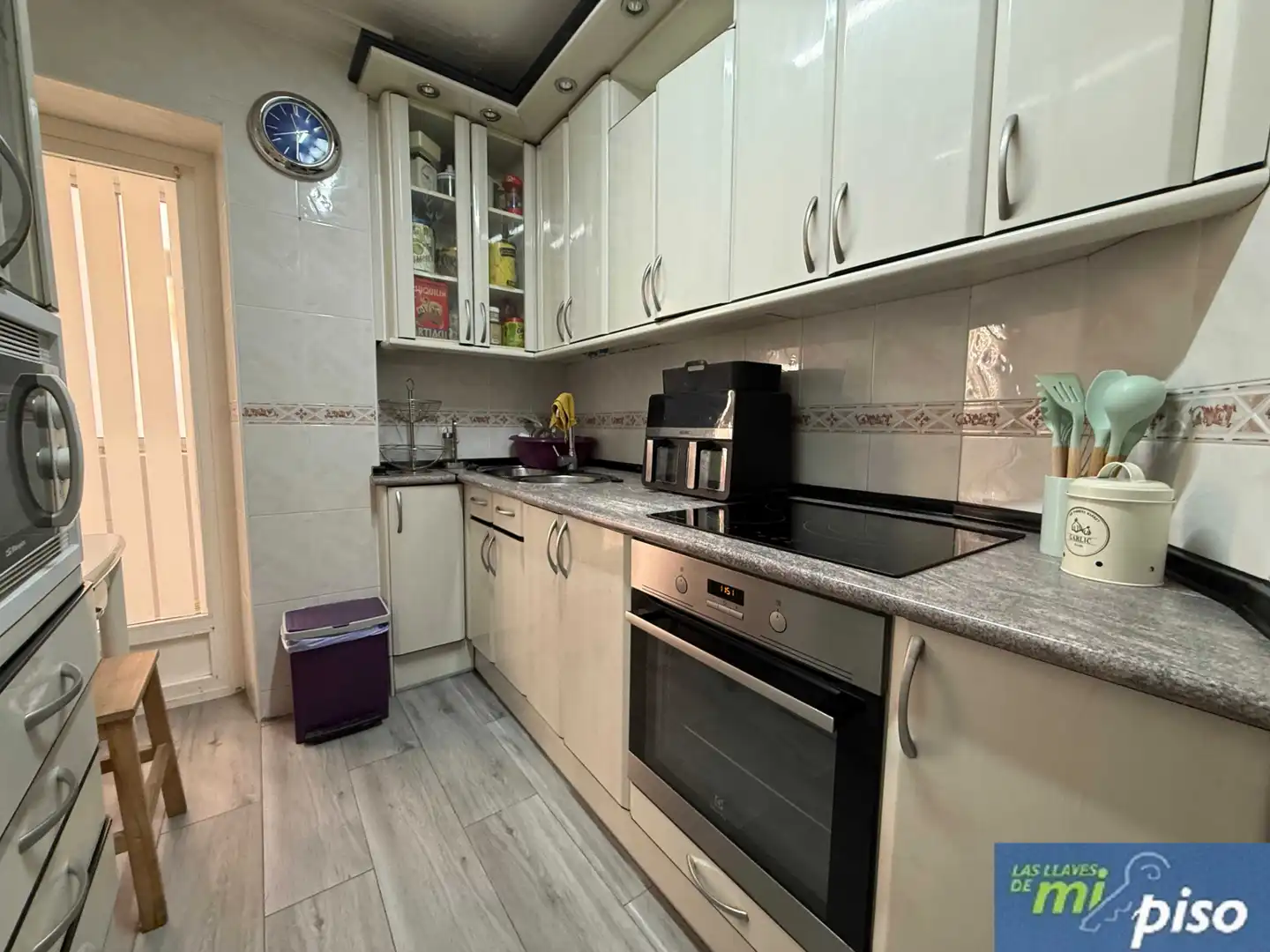Kitchen of Flat for sale in Valladolid  with Heating, Parquet flooring and Furnished