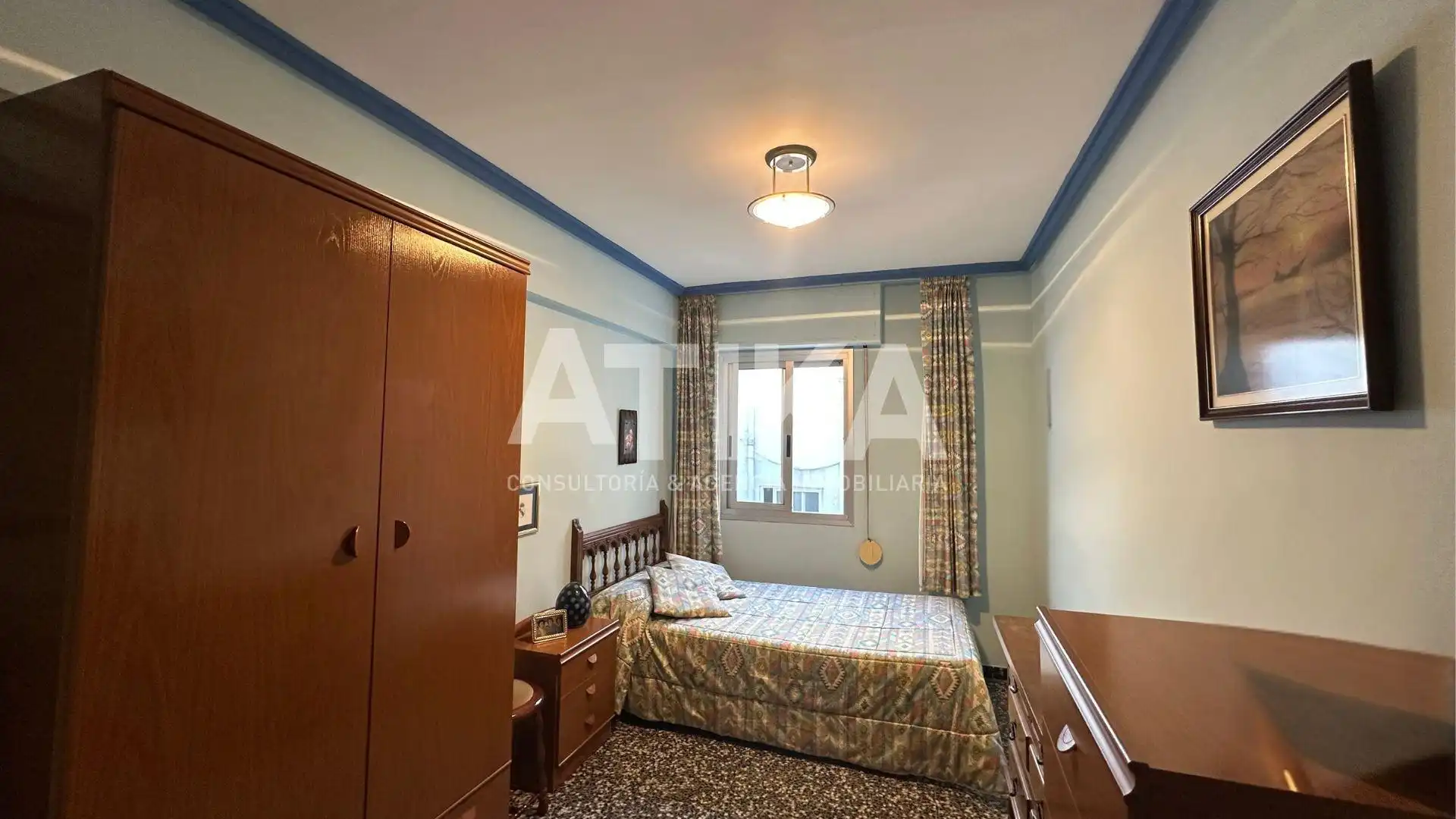 Schlafzimmer von Wohnung zum Verkauf in Ontinyent mit Klimaanlage, Heizung und Terrasse