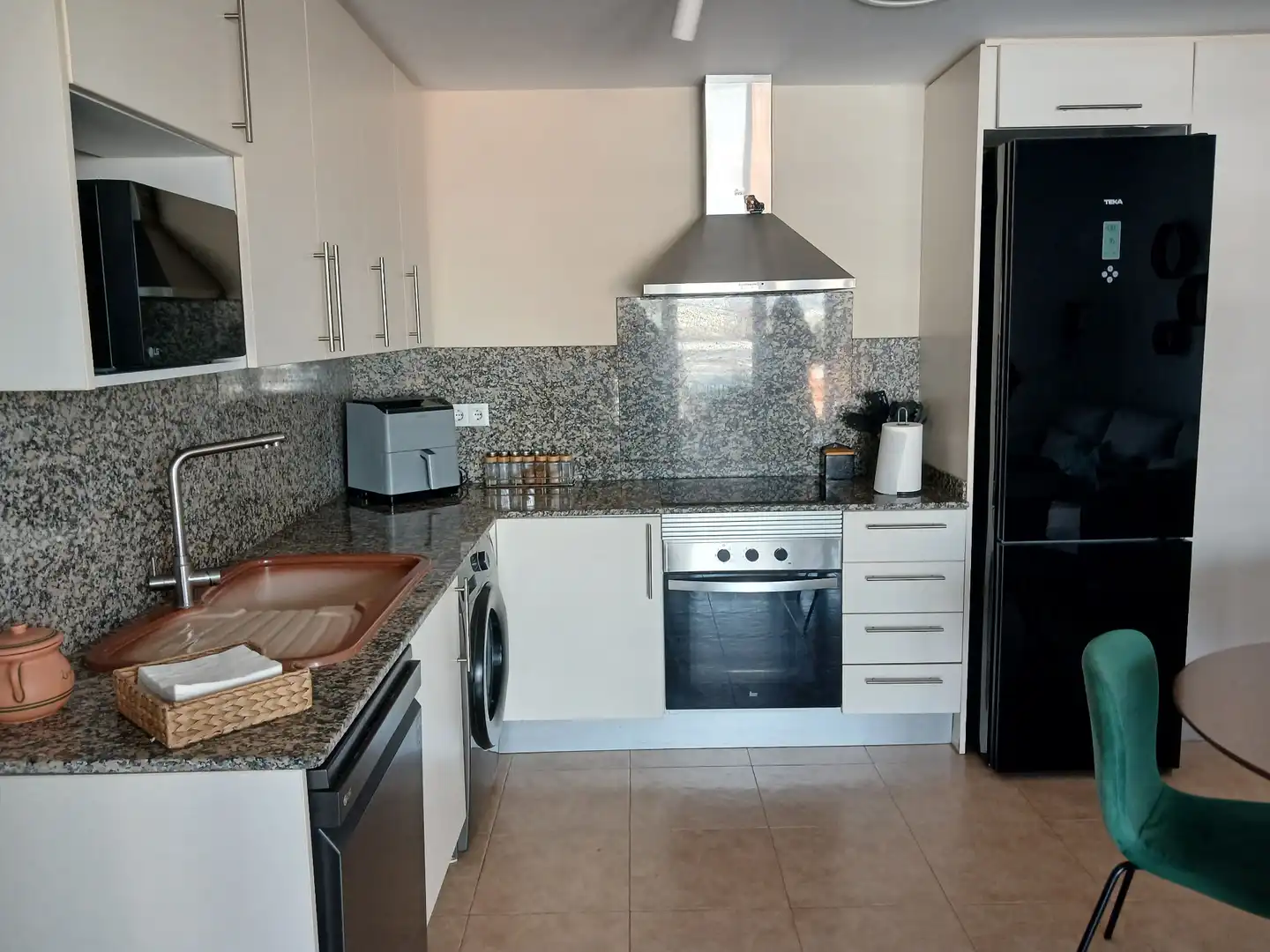Kitchen of Apartments for rent in Moncofa  with Air Conditioner, Terrace and Furnished