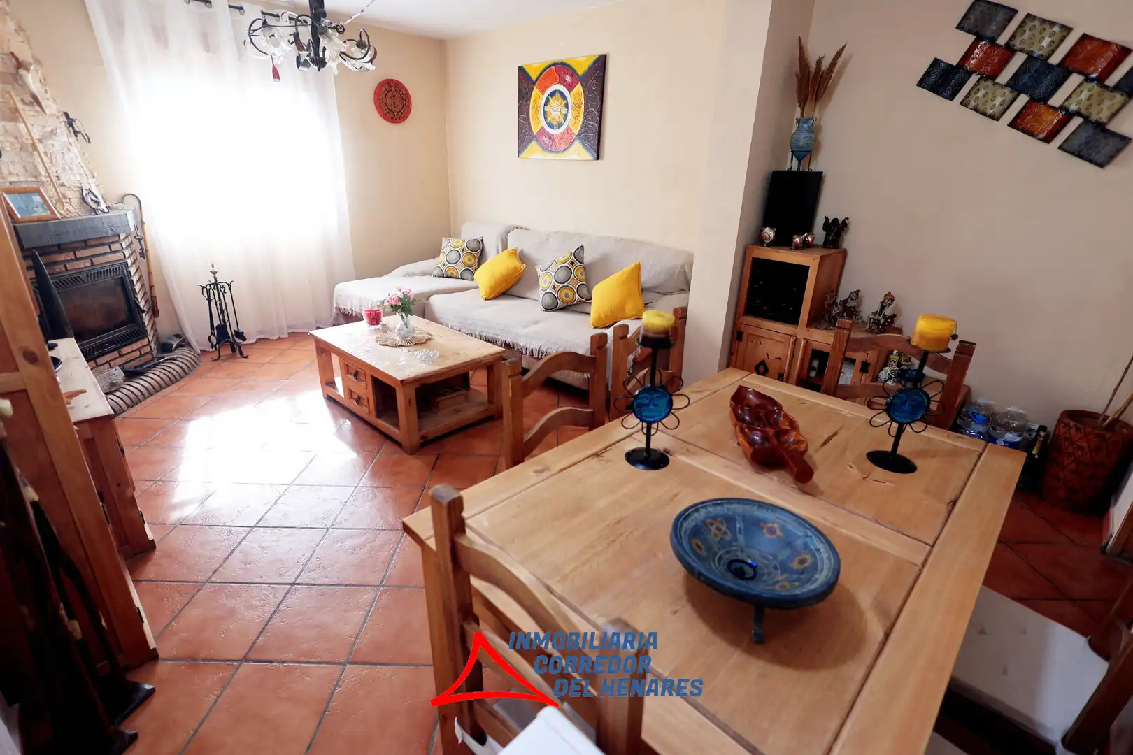 Living room of Country homes for sale in Mejorada del Campo  with Heating, Private garden and Furnished