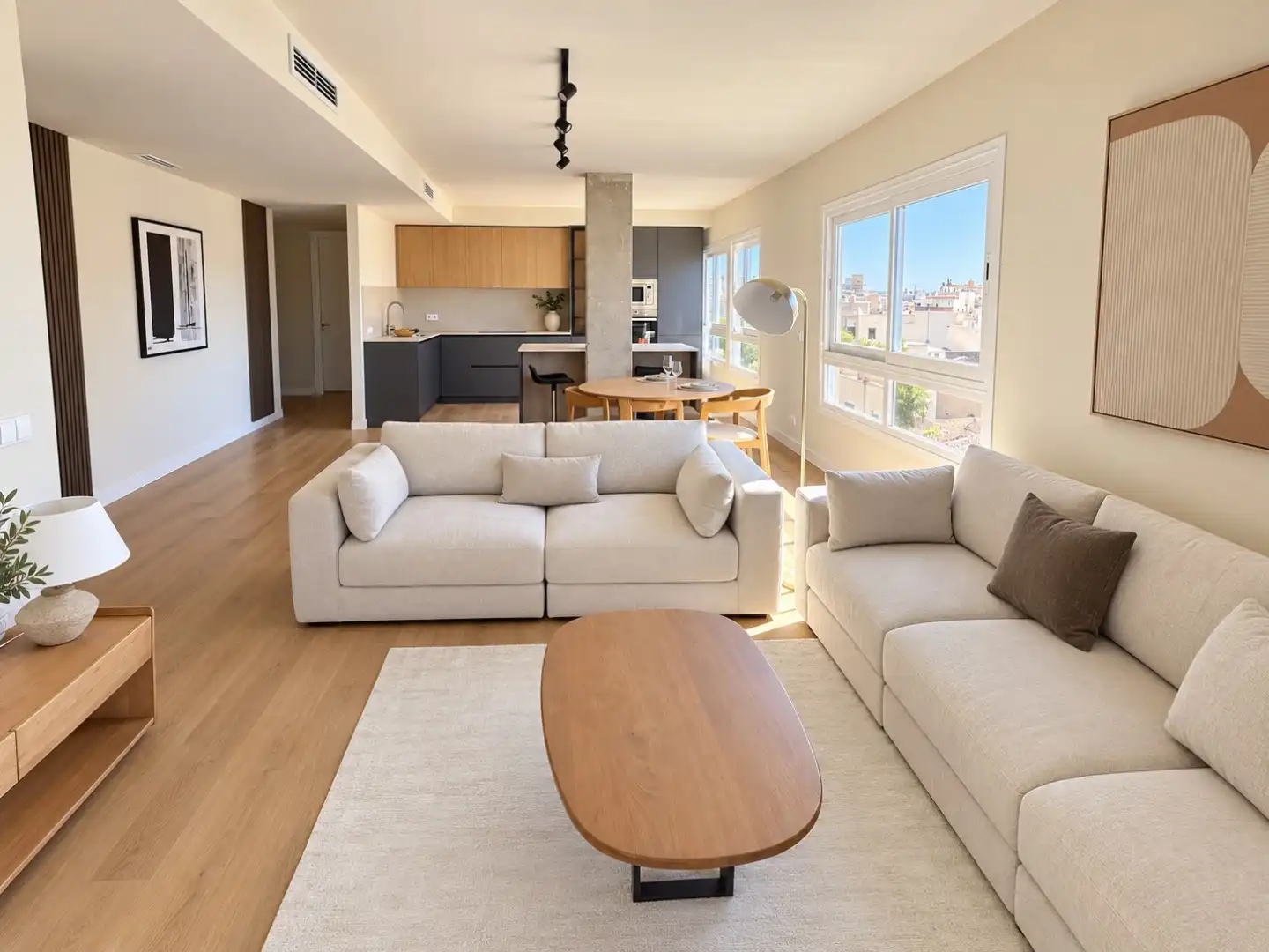 Sala de estar de Piso en venta en Nord