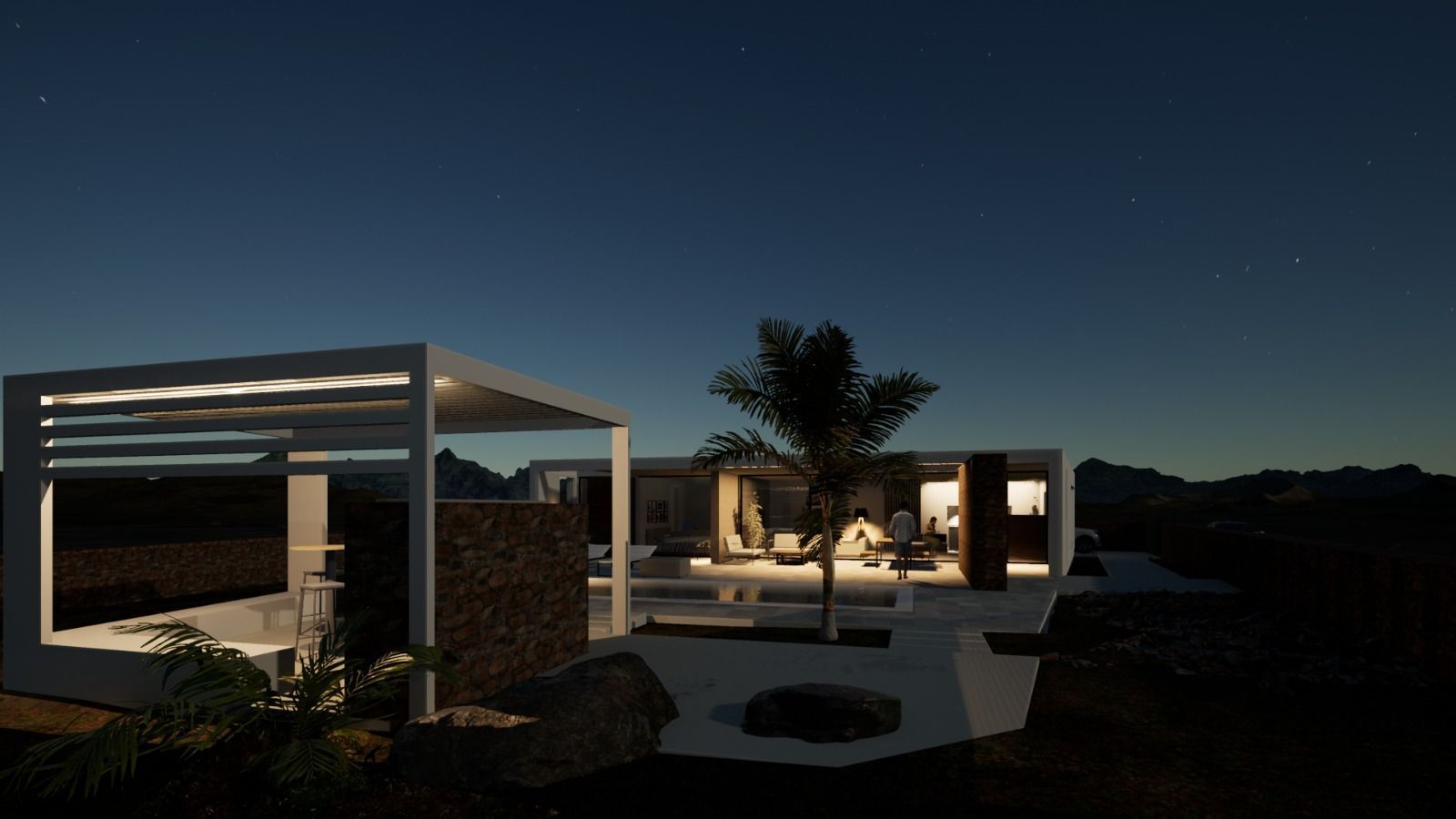 Terrace of House or chalet for sale in La Oliva  with Private garden and Swimming Pool