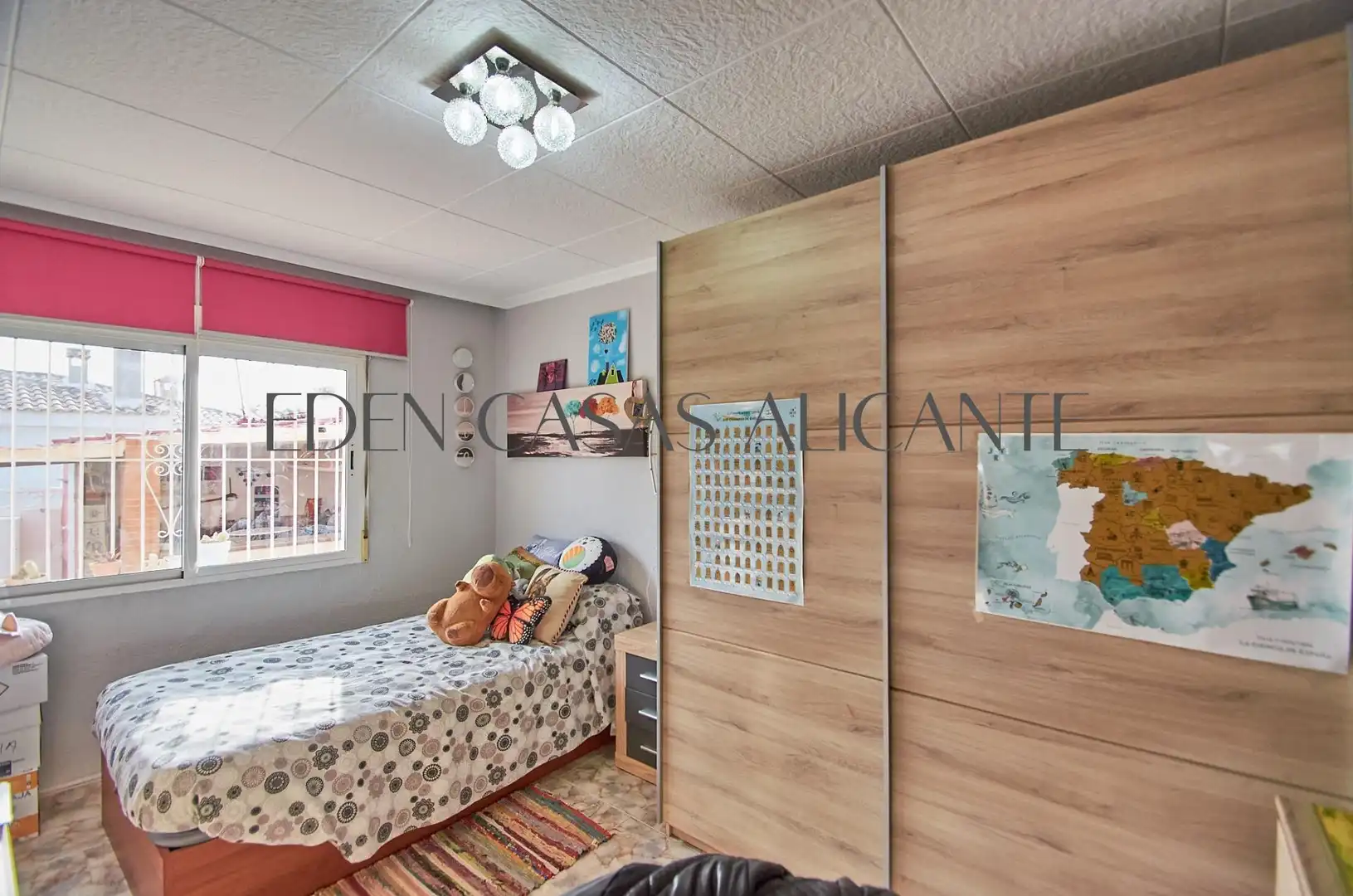 Habitación de Casa o chalet en venta en Mutxamel con Aire acondicionado, Calefacción y Jardín privado