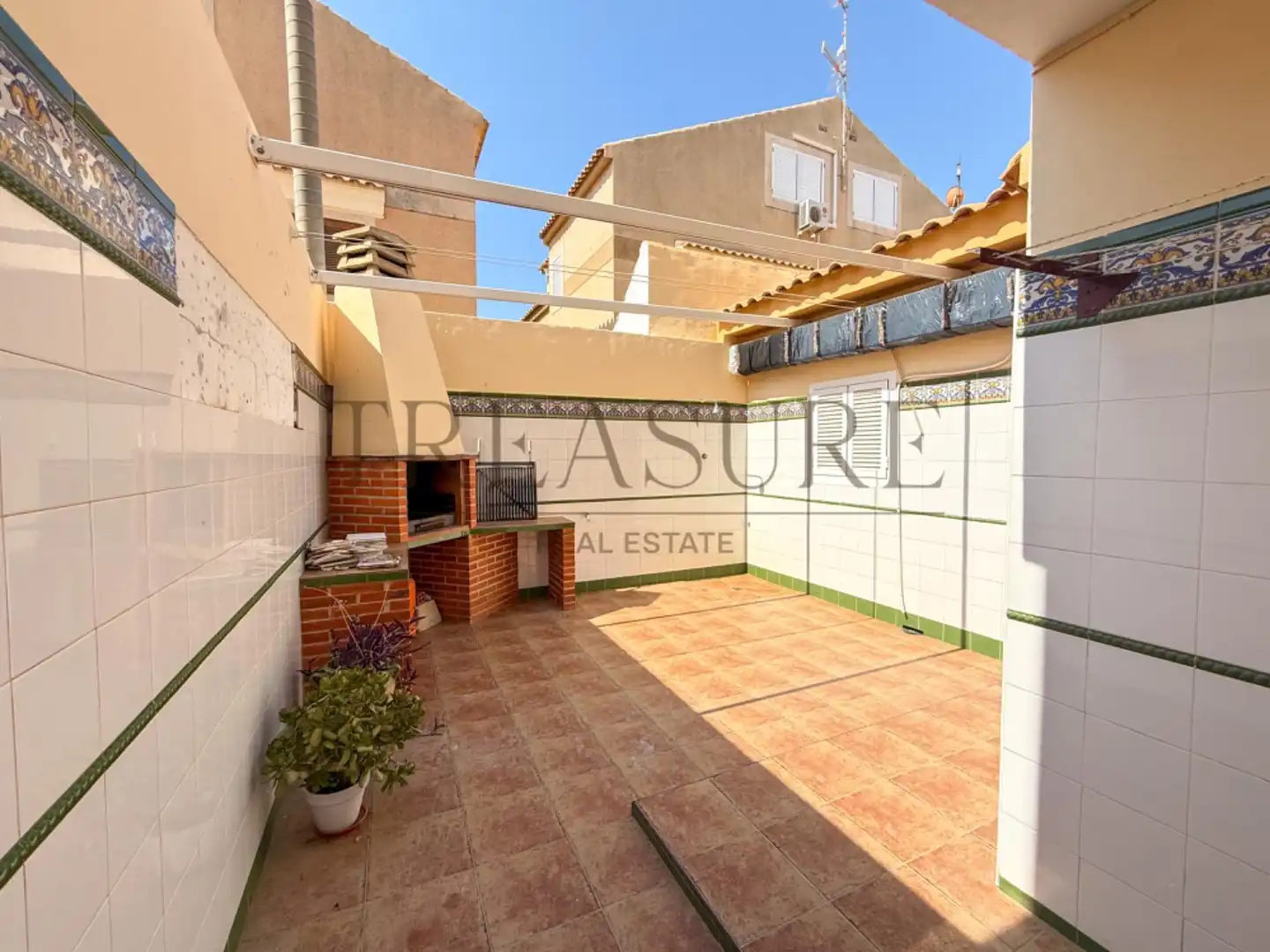 Terraza de Casa adosada en venta en Mazarrón con Aire acondicionado, Calefacción y Terraza