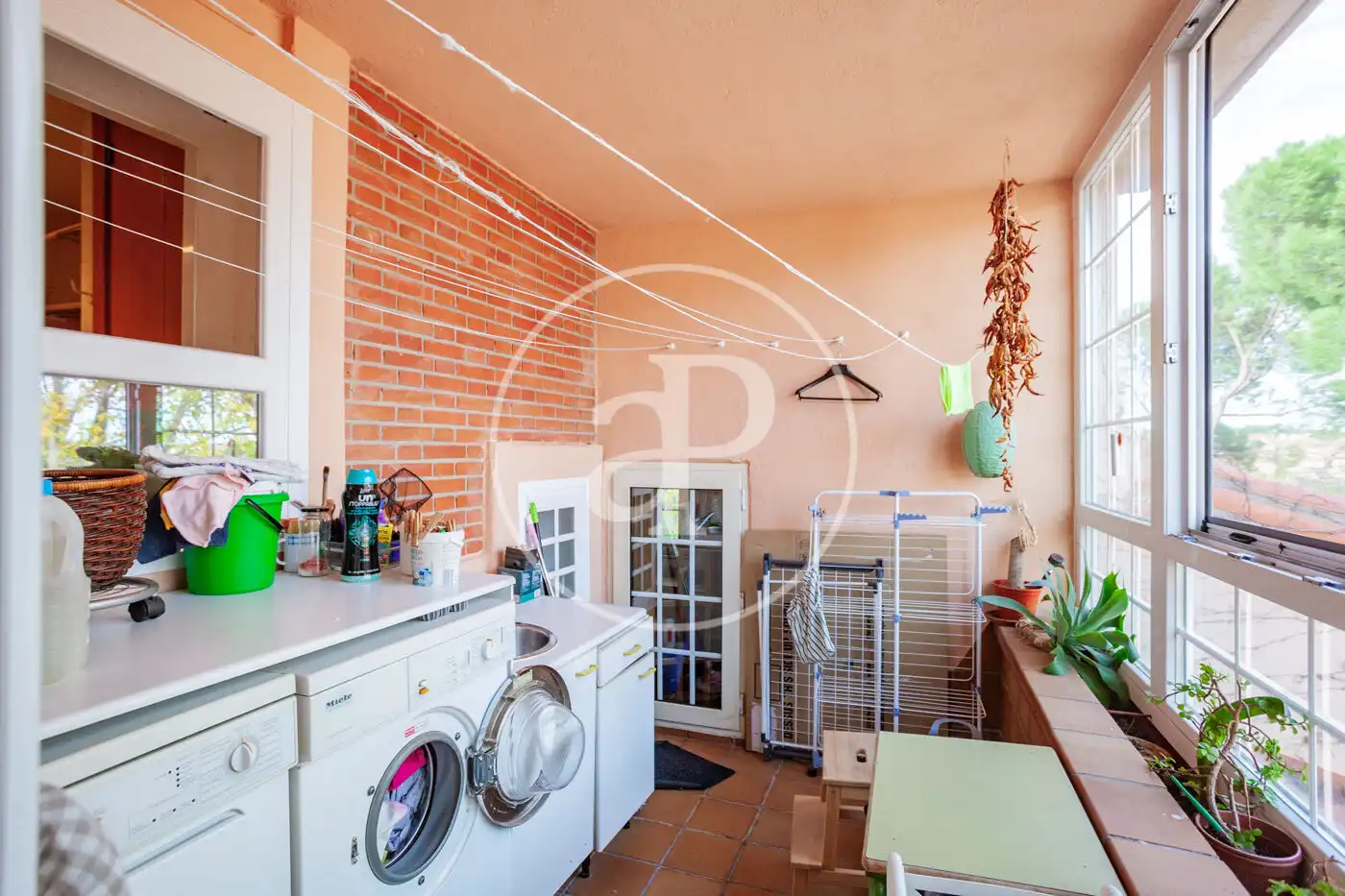 Kitchen of Detached homes for sale in Madrid  with Heating, Private garden and Terrace