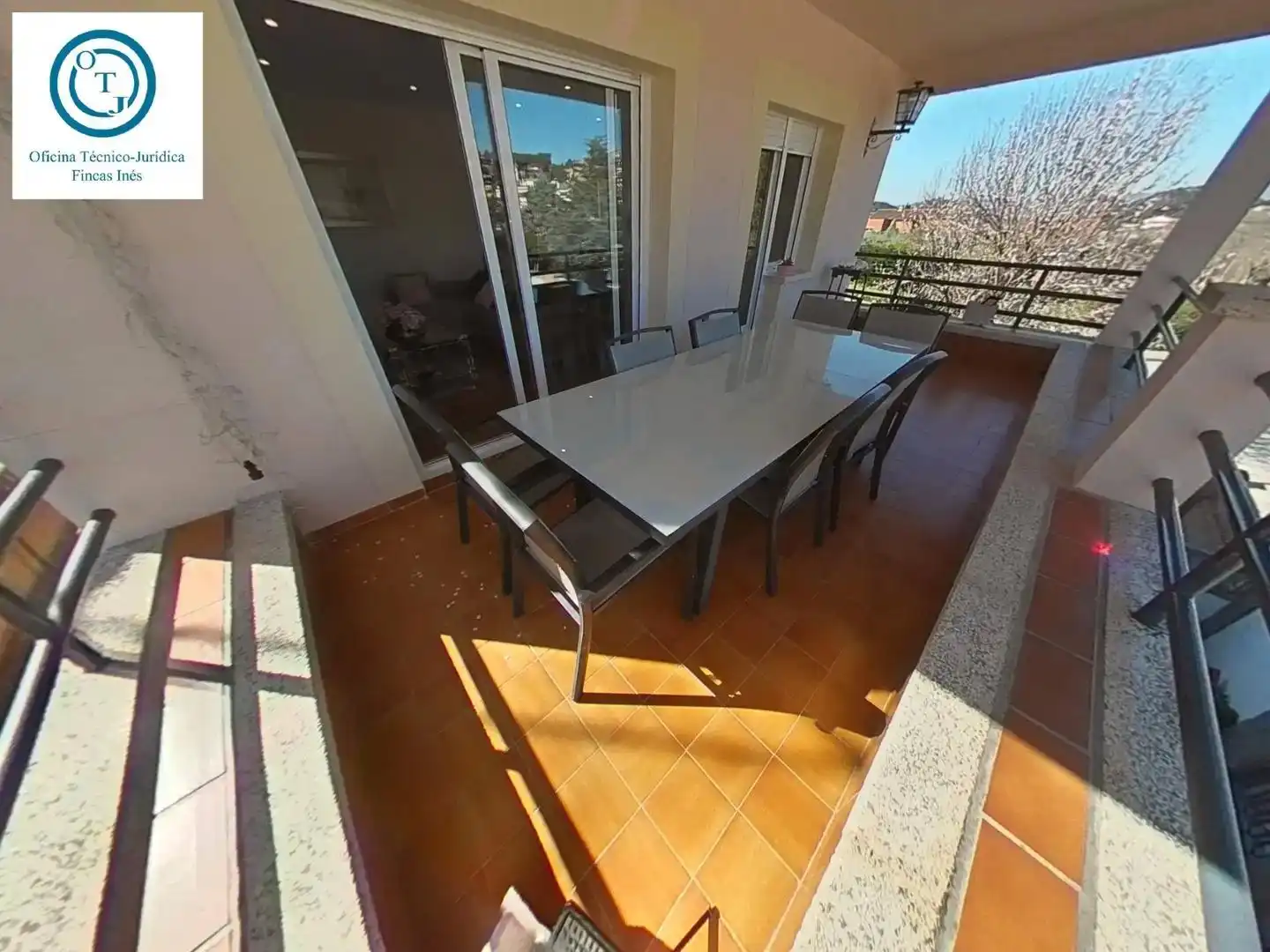 Terraza de Casa o chalet en venta en Sant Fost de Campsentelles con Aire acondicionado, Calefacción y Jardín privado