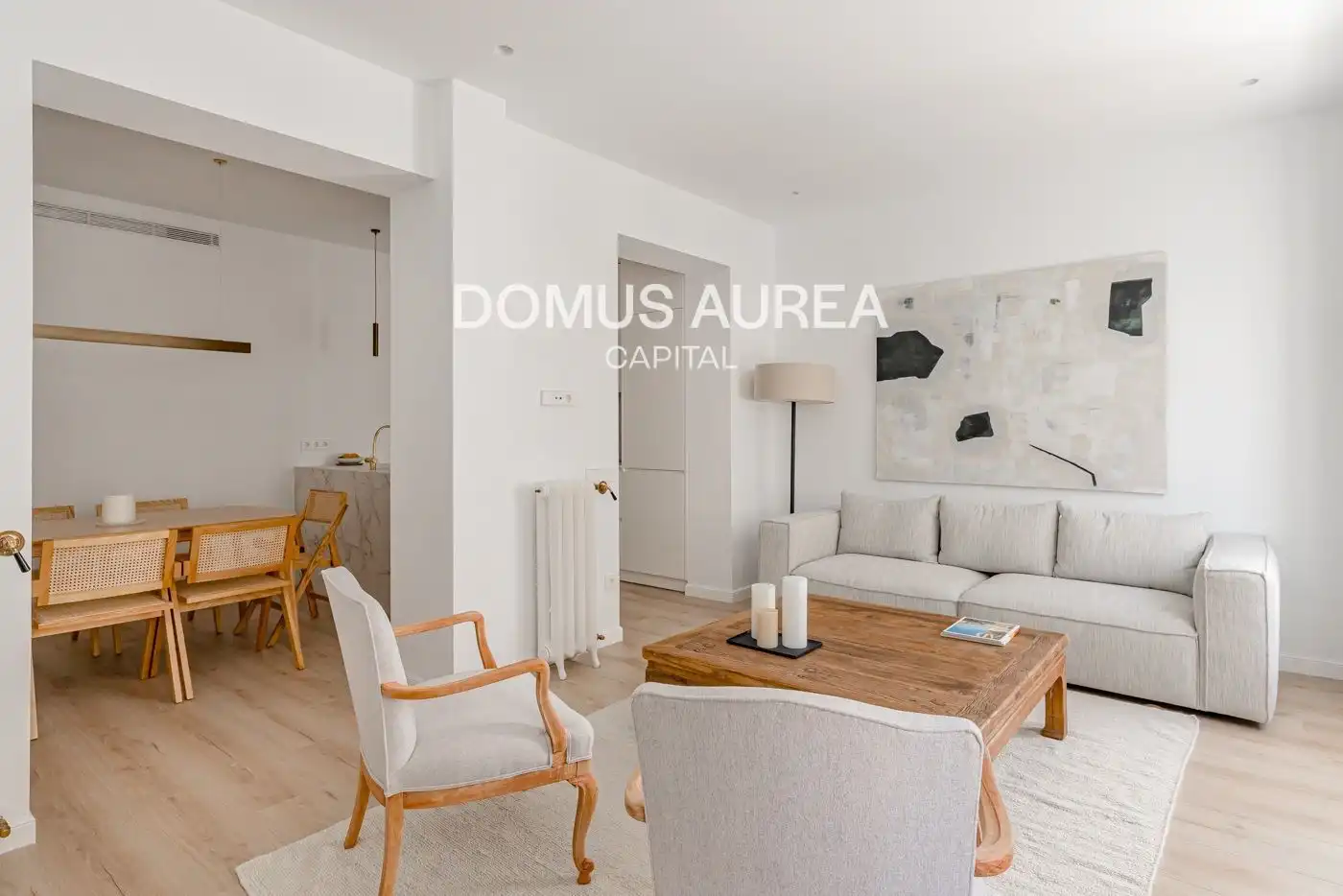 Sala de estar de Piso en venta en Madrid con Aire acondicionado, Calefacción y Parquet