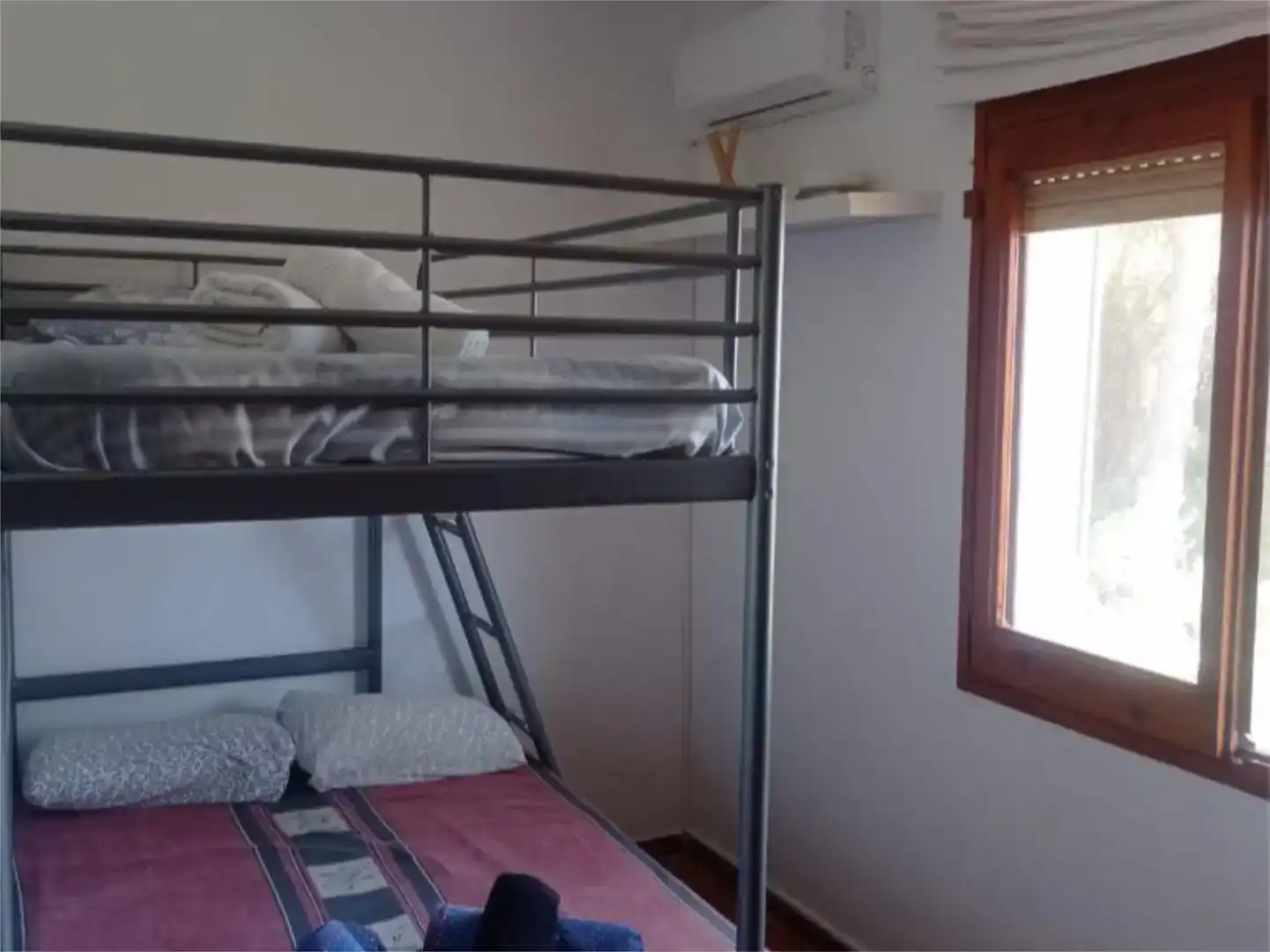 Bedroom of Houses for rent in Calafell  with Air Conditioner, Private garden and Swimming Pool
