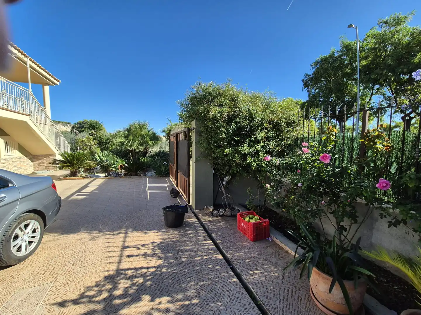 Jardí de Casa o xalet en venda en Albudeite amb Jardí privat, Terrassa i Moblat