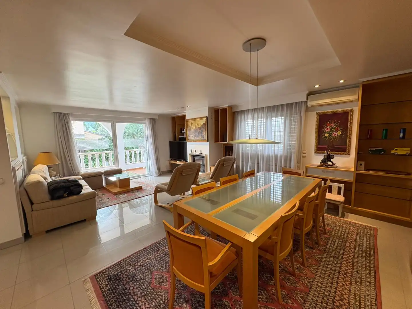 Dining room of Houses for sale in L'Eliana  with Air Conditioner, Heating and Private garden