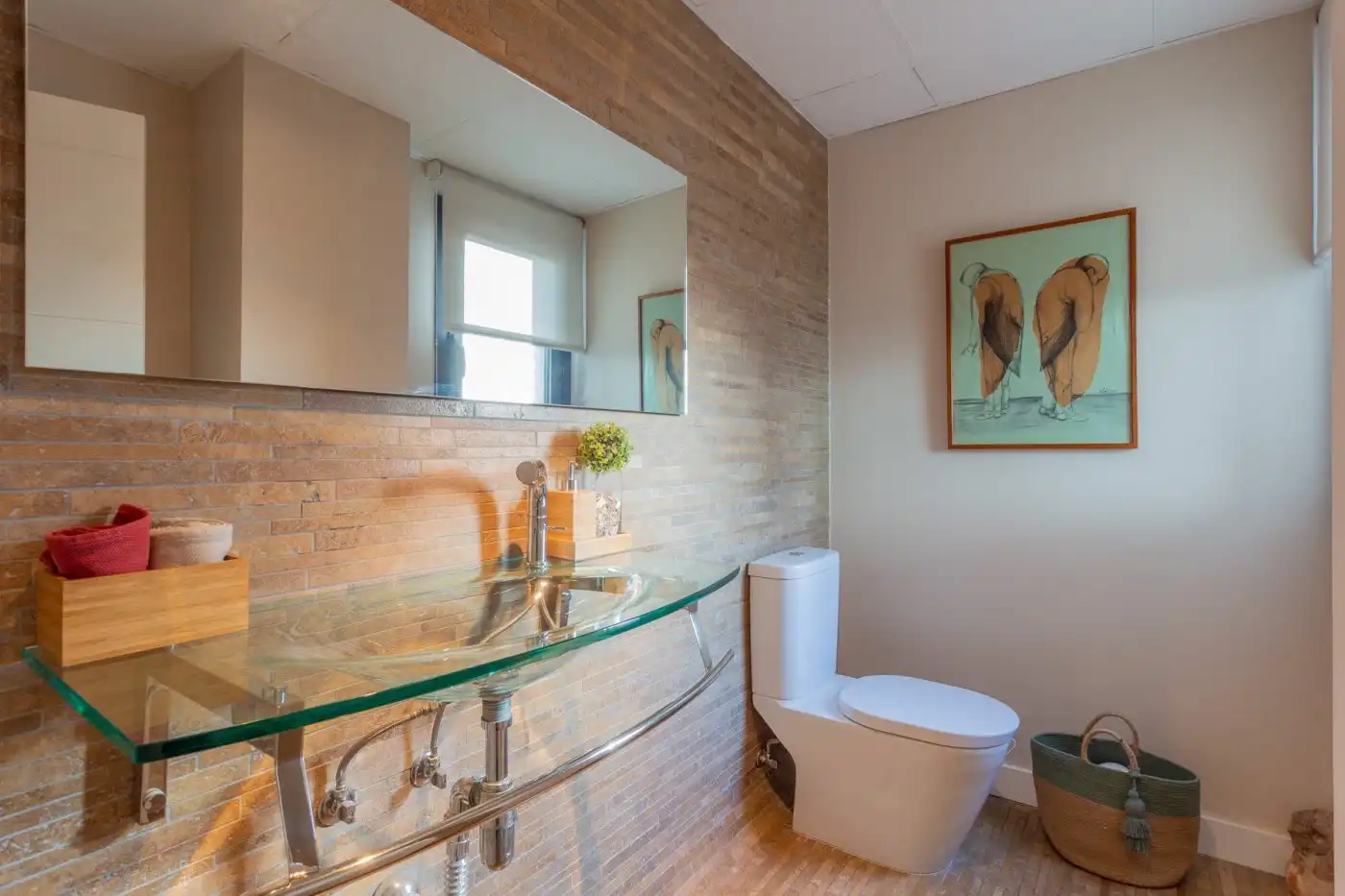 Baño de Casa o chalet en venta en Granada con Aire acondicionado, Calefacción y Terraza
