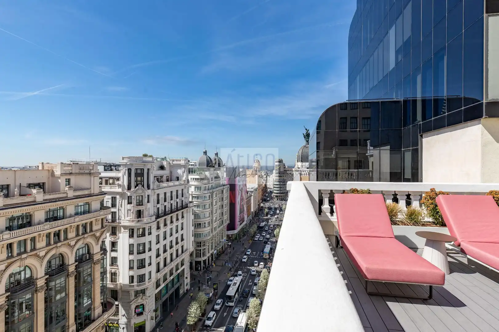 Terrassa de Àtic de lloguer en Madrid amb Aire condicionat, Calefacció i Terrassa