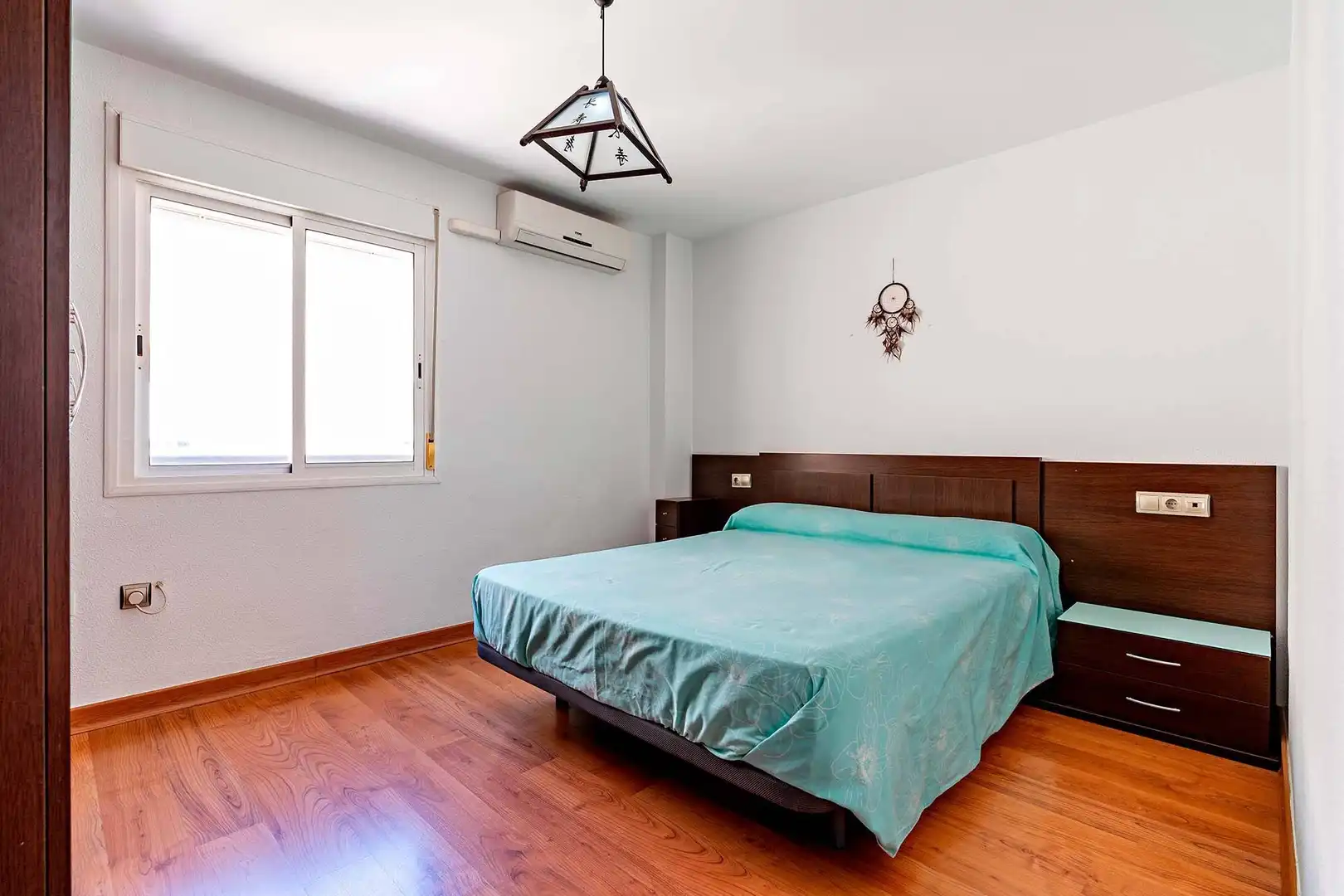 Bedroom of Flat for sale in Roquetas de Mar  with Air Conditioner, Parquet flooring and Terrace