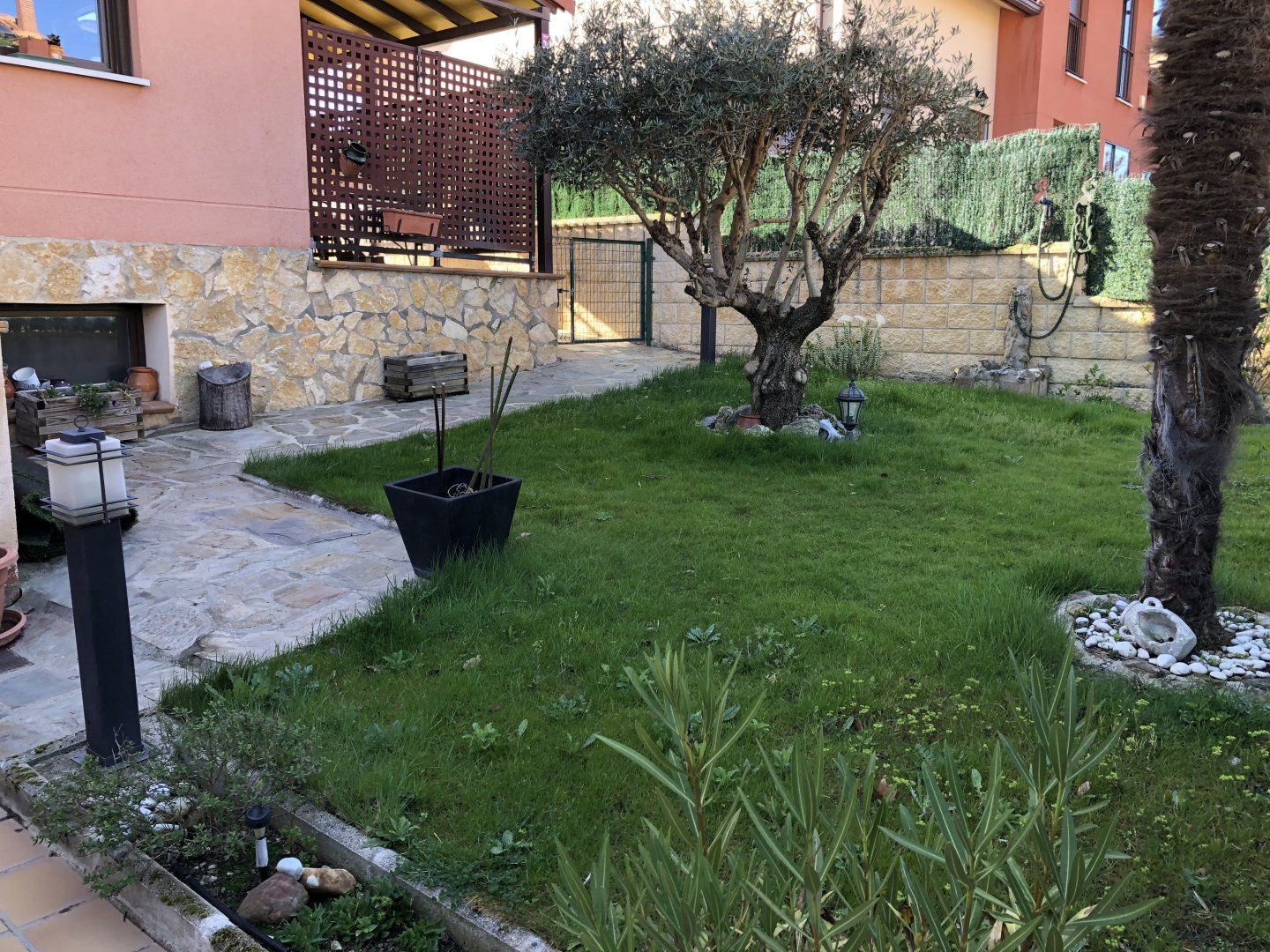 Garden of Single-family semi-detached for sale in Palazuelos de Eresma  with Heating and Terrace