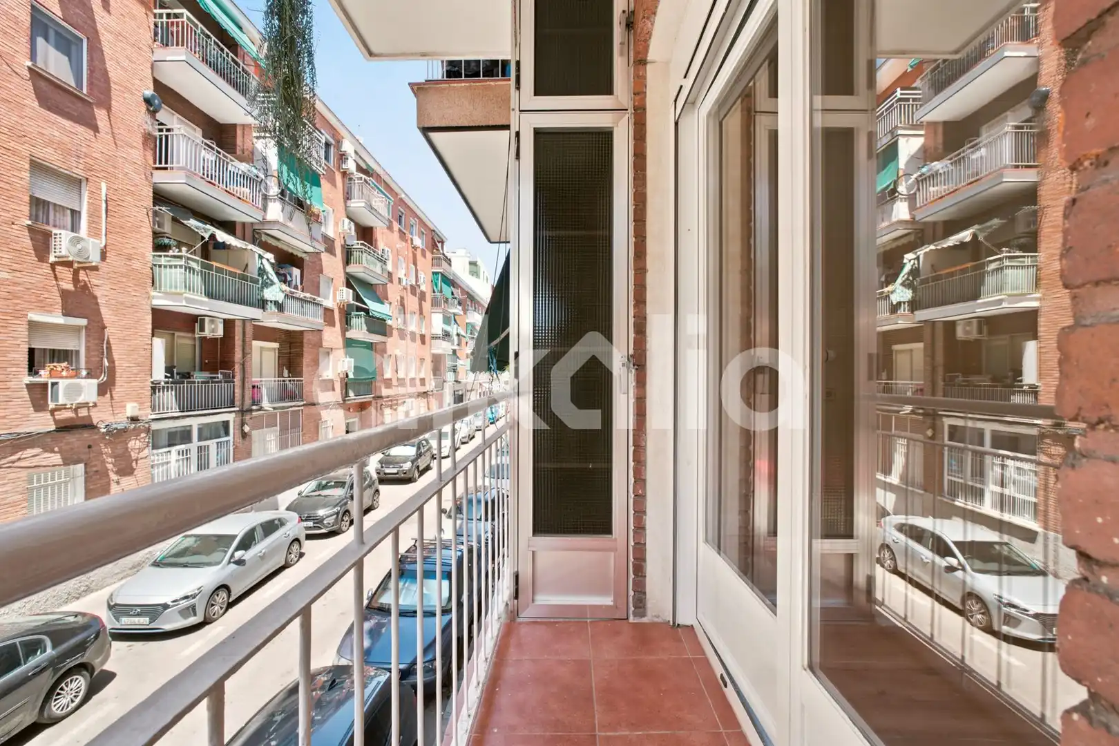 Terraza de Piso de alquiler en Madrid con Aire acondicionado, Calefacción y Terraza