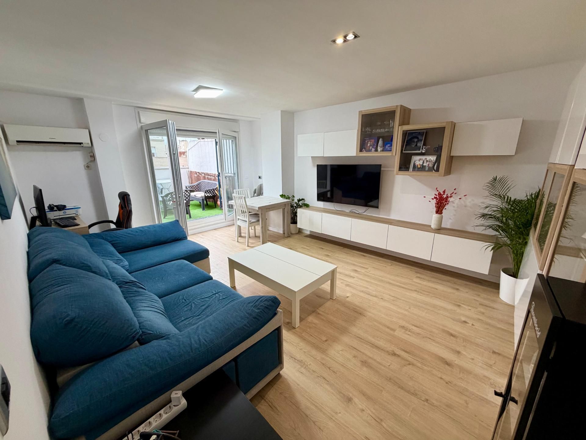 Living room of Attic for sale in Benifaió  with Air Conditioner and Terrace