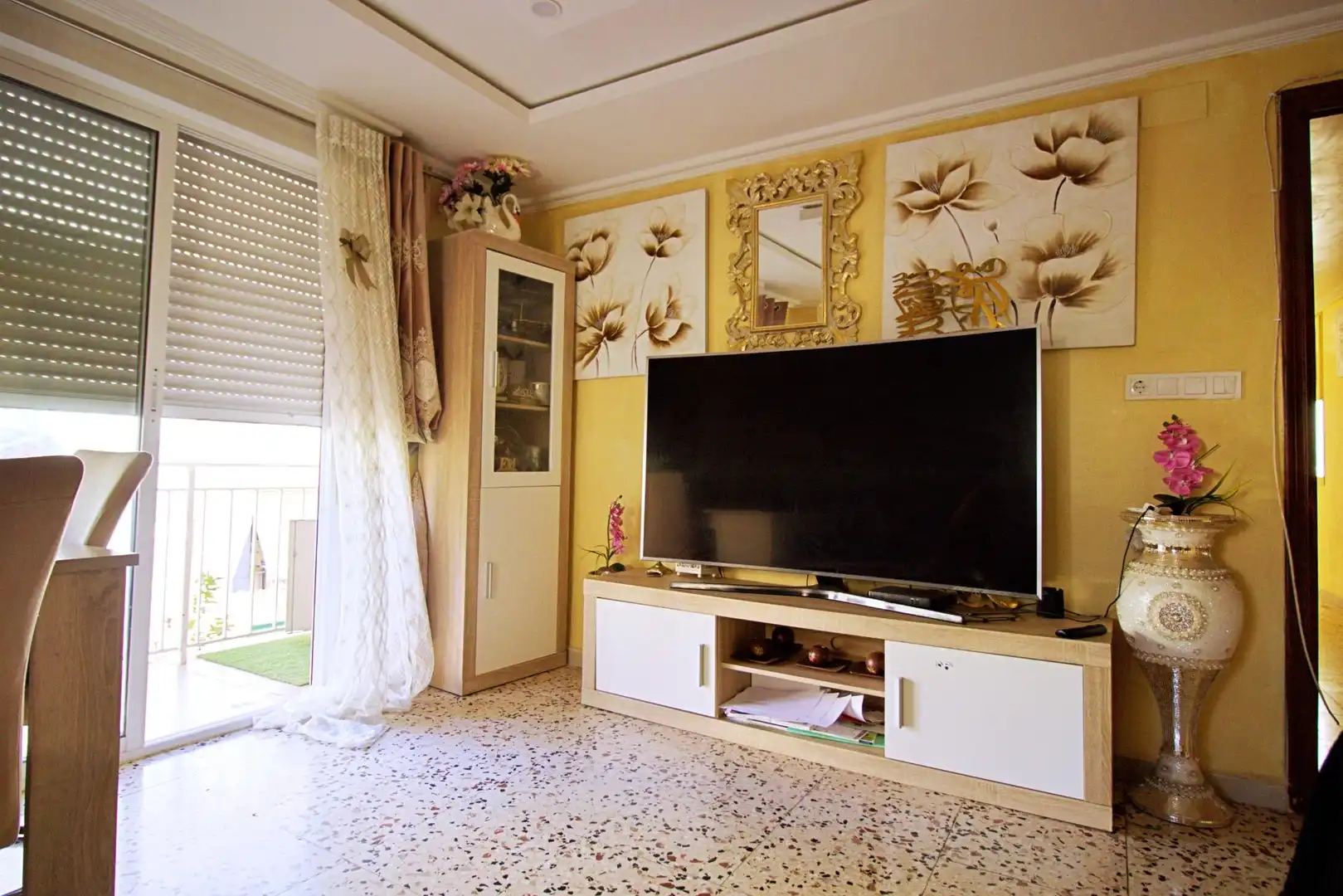 Living room of Flat for sale in Elche / Elx  with Balcony
